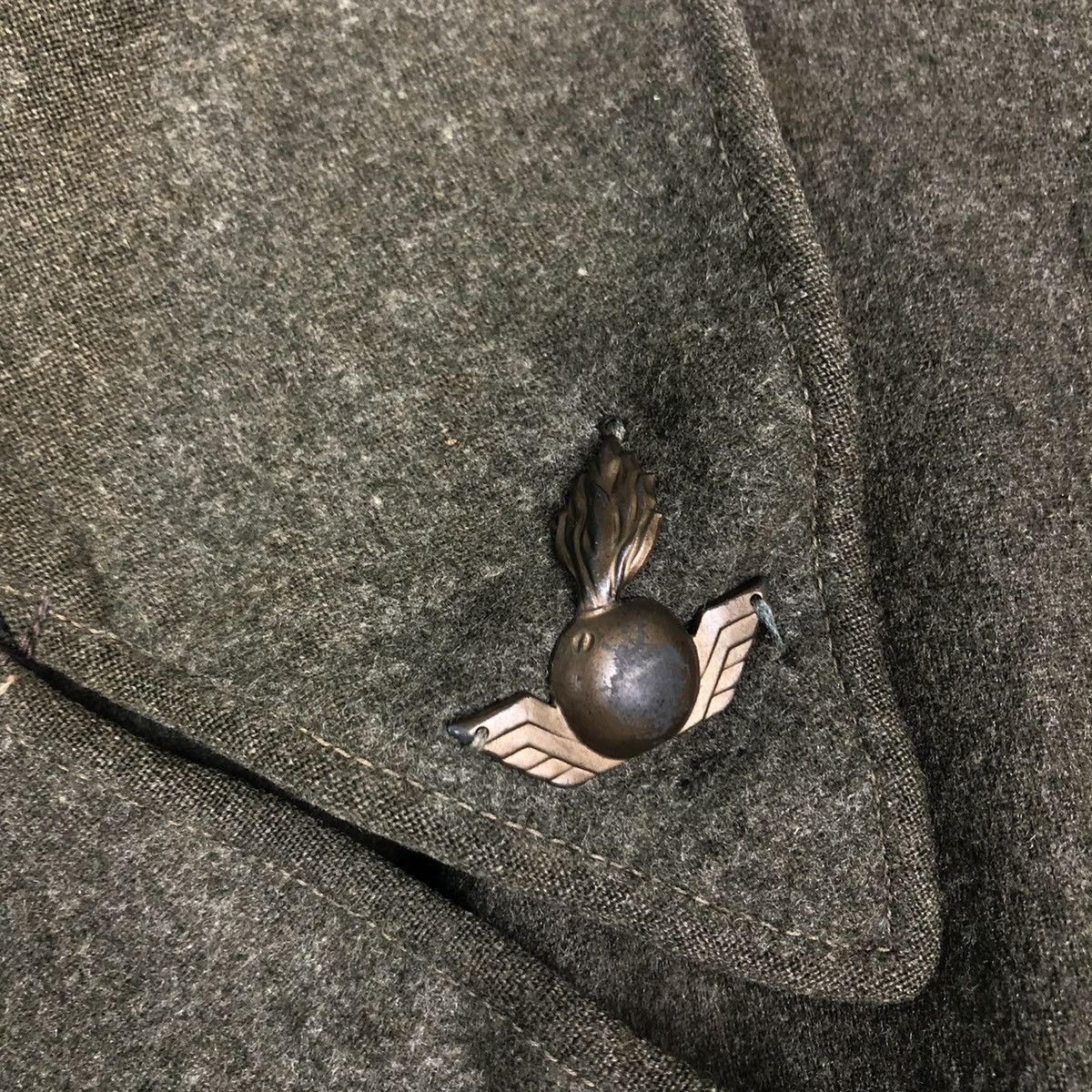 Vintage 🔥TRUE VINTAGE 1940 HEAVY LONG COATS JACKET WORLD WAR II Size US M / EU 48-50 / 2 - 19 Thumbnail