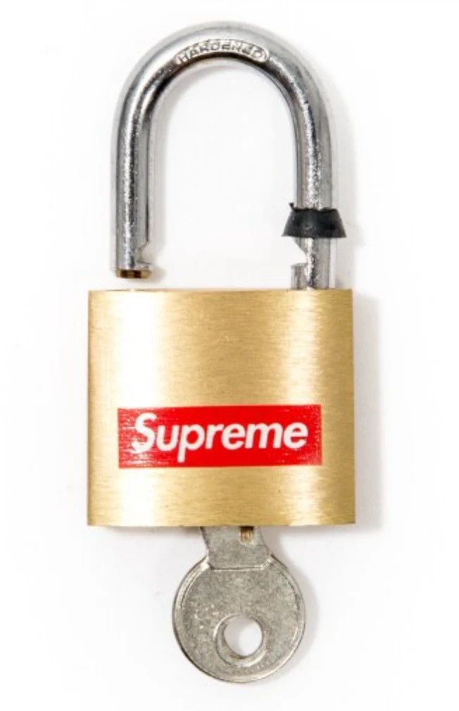 Supreme Supreme Lock Gold | Grailed