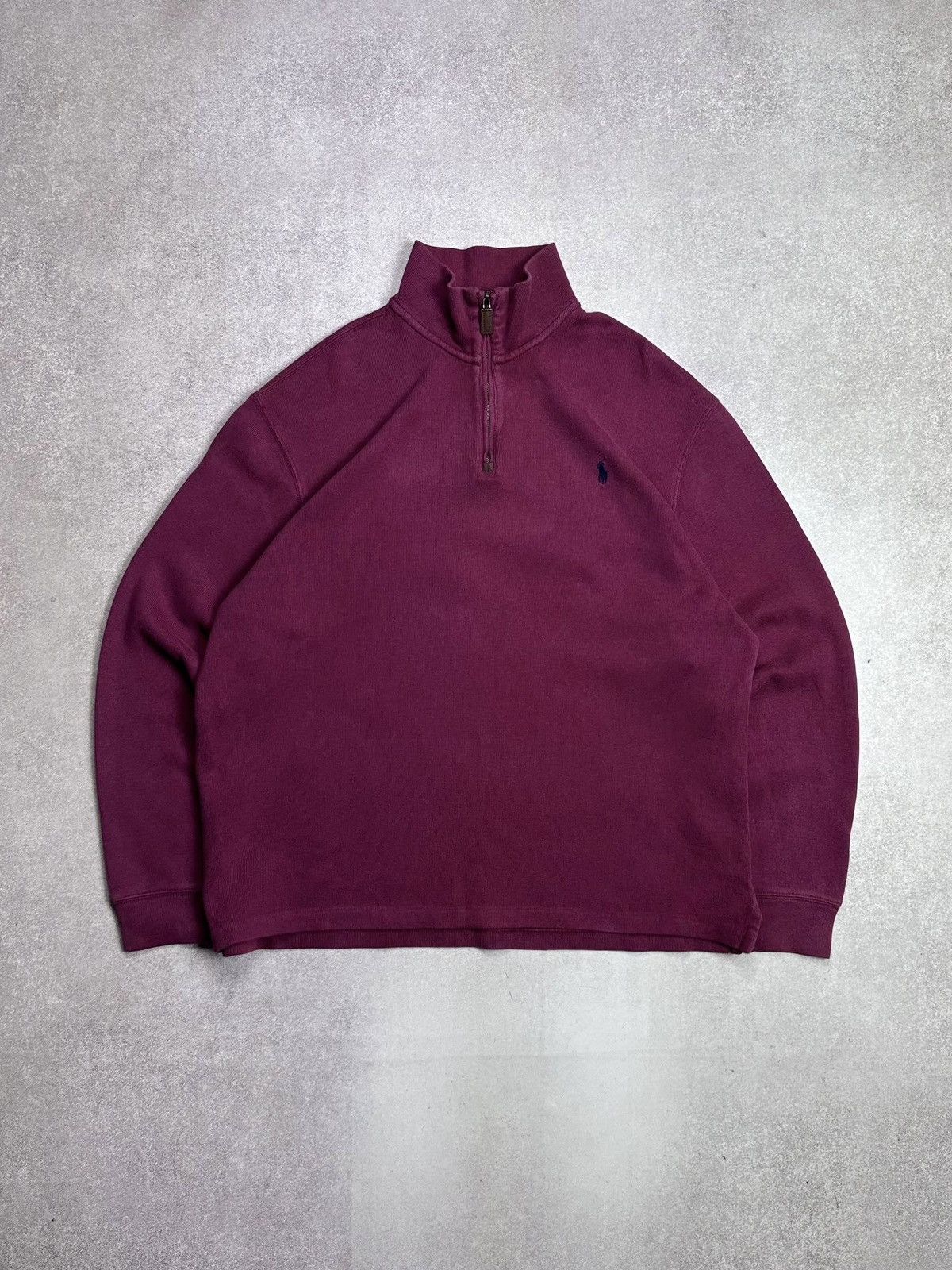 Polo Ralph Lauren Vintage Polo Ralph Lauren Quarter Zip Sweayer Old Money L Size US L / EU 52-54 / 3 - 1 Thumbnail