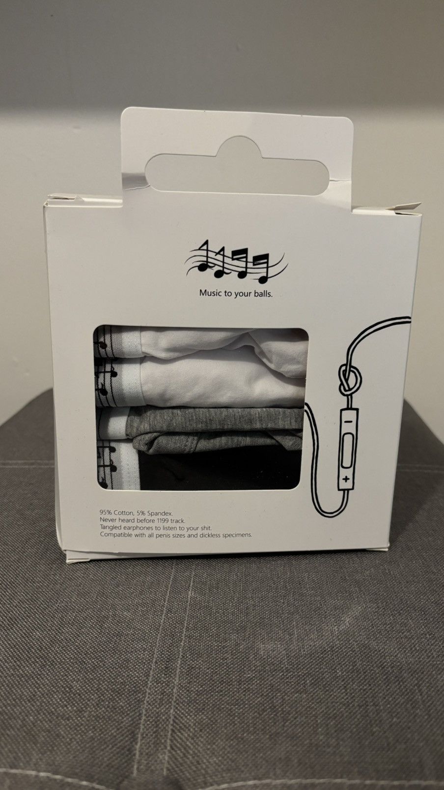 bazo1199 ボクサー bazo1199 Ear Boxers ボクサーパンツ 白 グレー