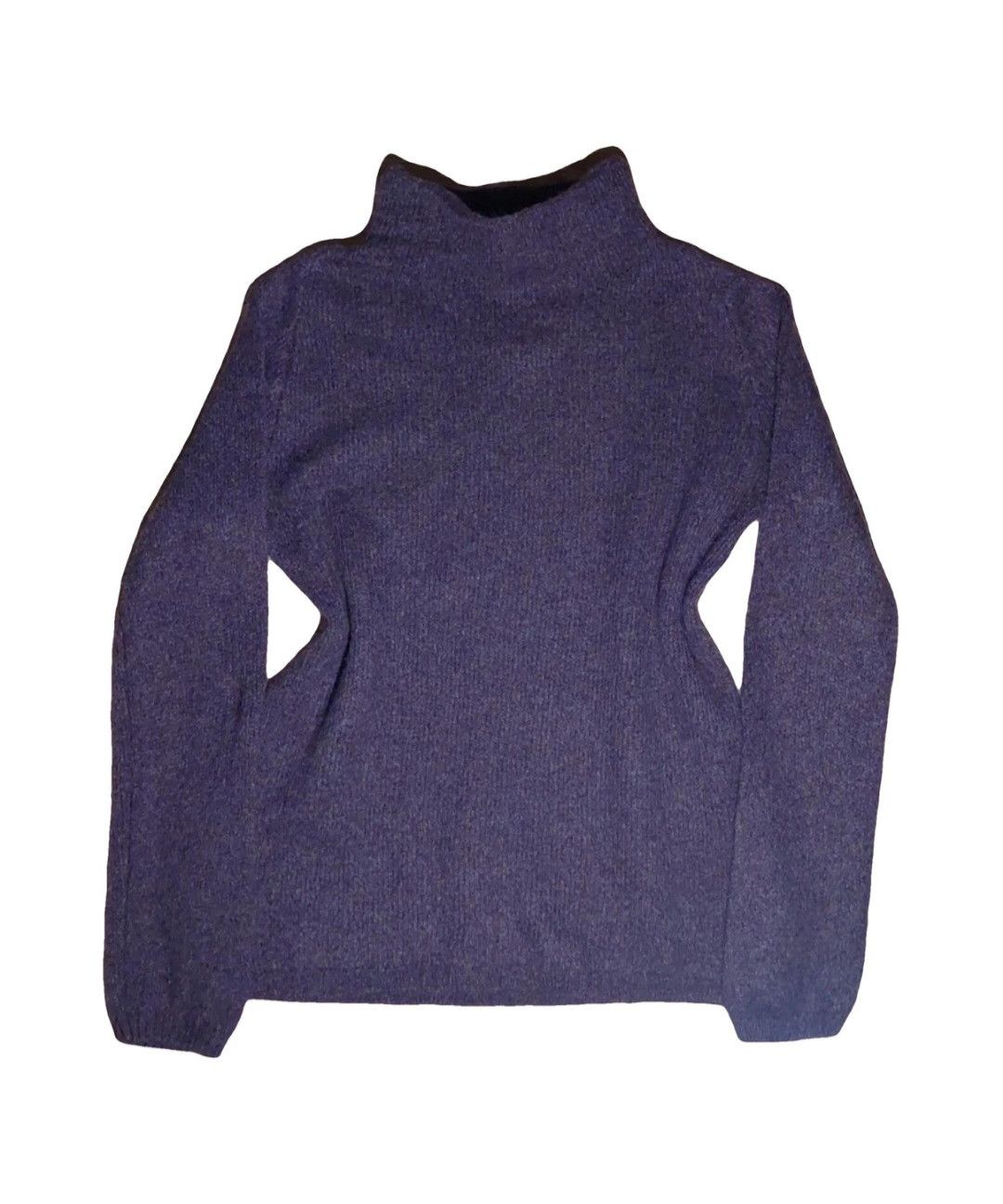 image of Vintage 100% Cashmere Sweater Turtleneck Jumper Purple Luxury, Women's (Size Small)