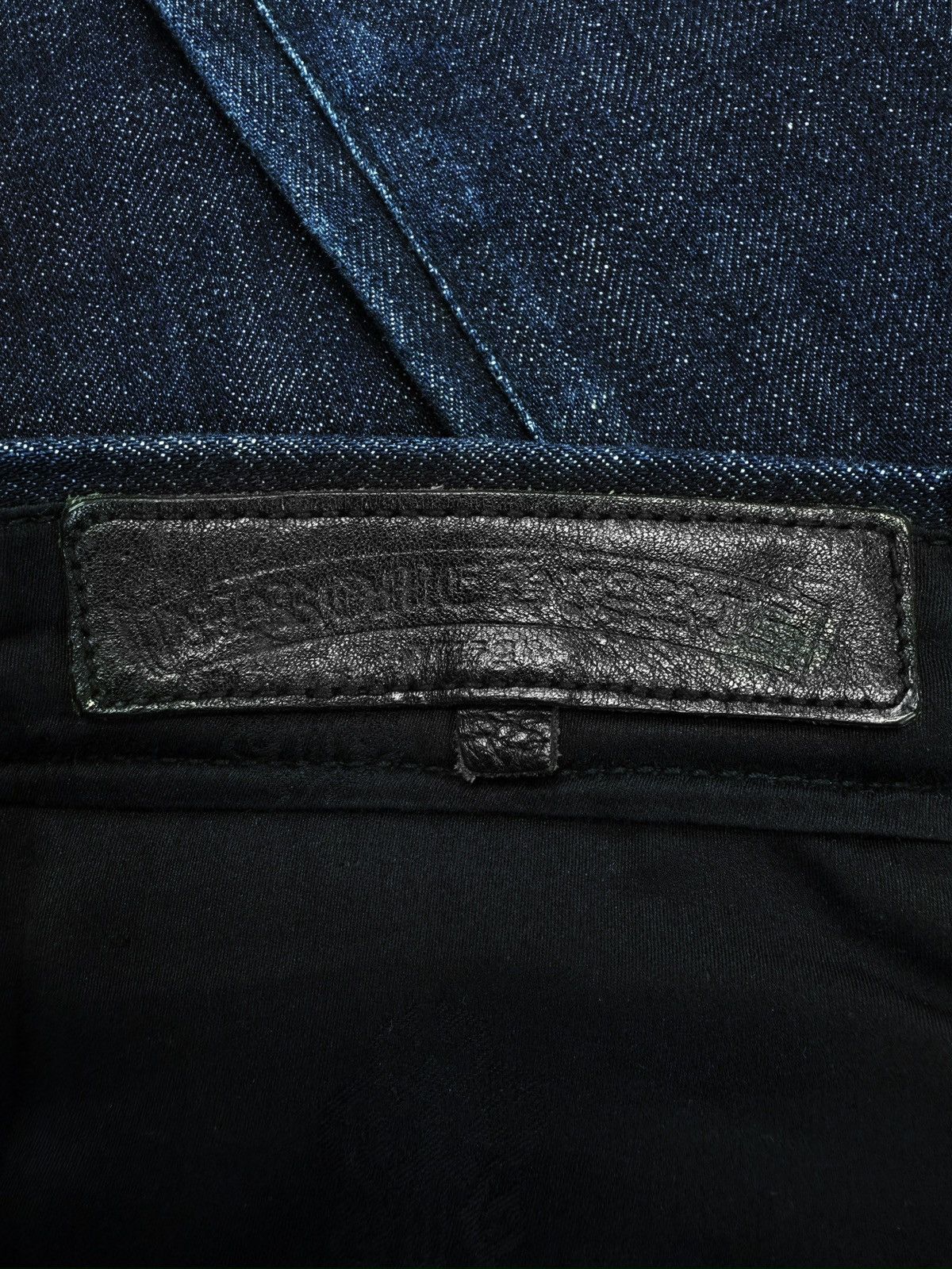 Chrome Hearts Chrome Hearts RICHARD STARK PERSONAL Flared 19 Cross Patch Dark Blue Jeans Size US 31 - 4 Thumbnail
