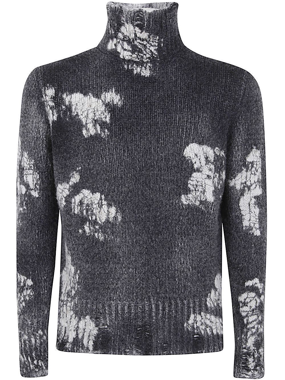 Avant Toi TONAL EFFECT ROUND NECK OFF GAUGE PULLOVER | Grailed