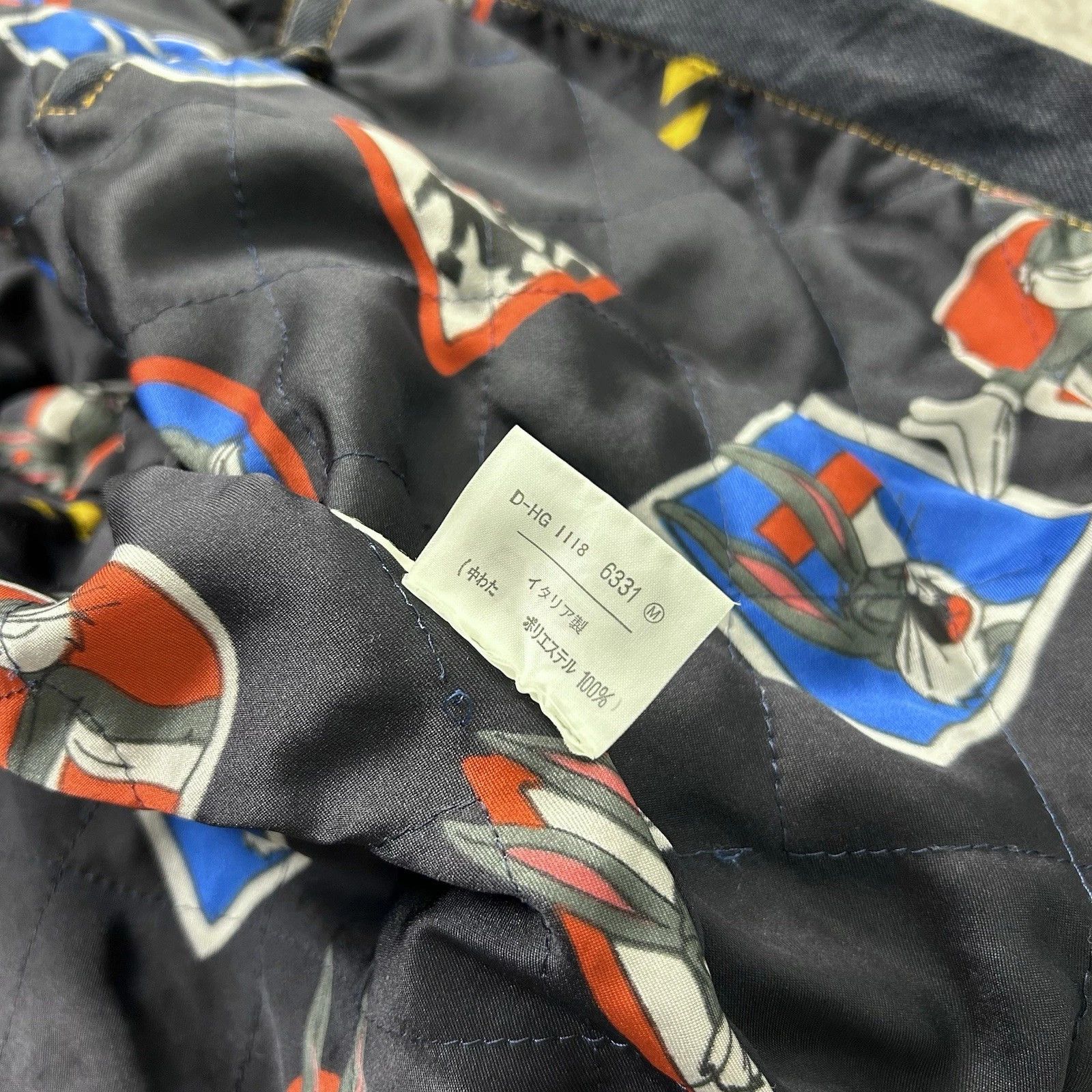 Iceberg × Vintage LOONEY TUNES BUGS BUNNY DENIM JEAN JACKET SIZE 50 Size US M / EU 48-50 / 2 - 10 Thumbnail