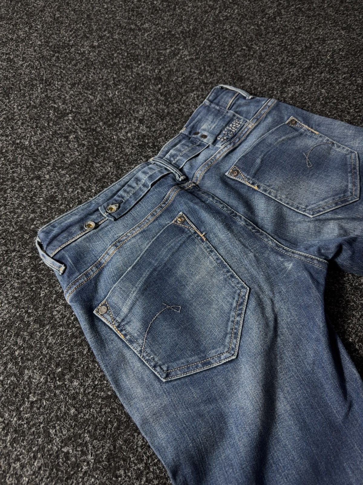 G-Star × Vintage Vintage 90s G-Star Raw Denim Jeans Pants Baggy Size 29" - 13 Thumbnail