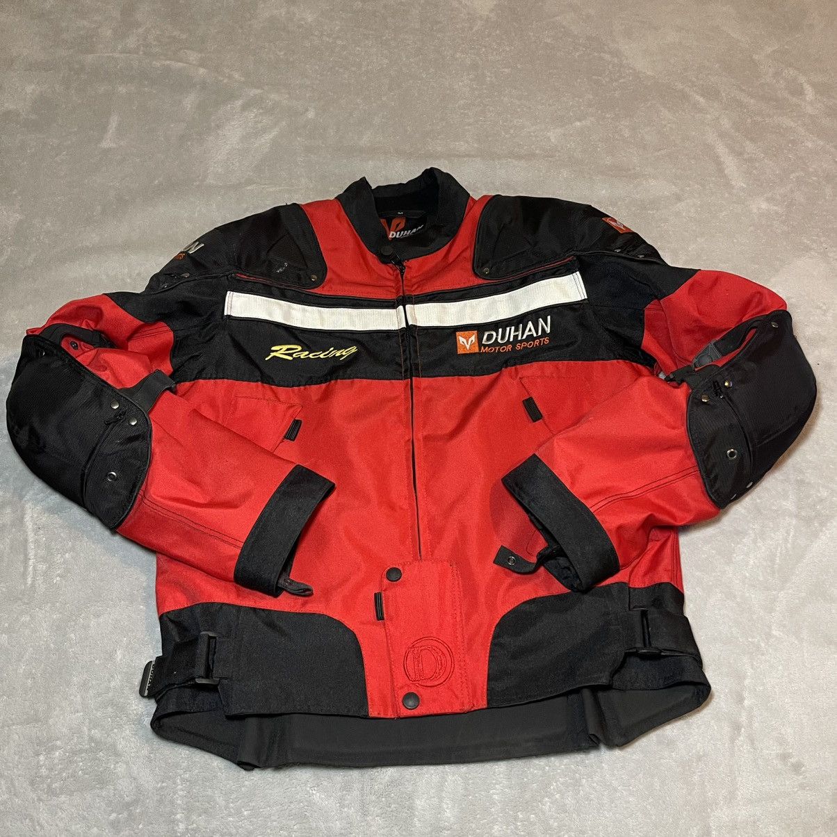 Other Duhan Motor Sports Racing Jacket Mens Medium Red Padded Size US M / EU 48-50 / 2 - 3 Thumbnail