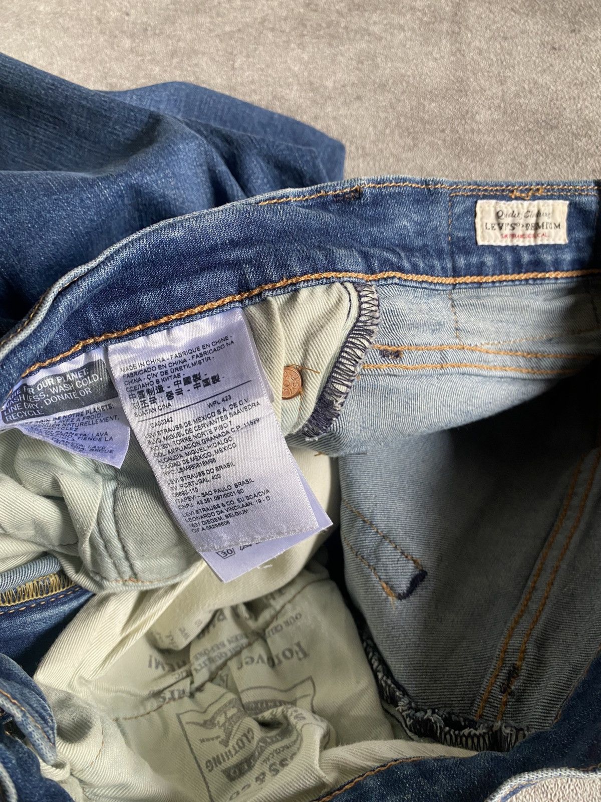 Levi's Levis Big E Vintage 511 Jeans Size US 27 - 7 Thumbnail