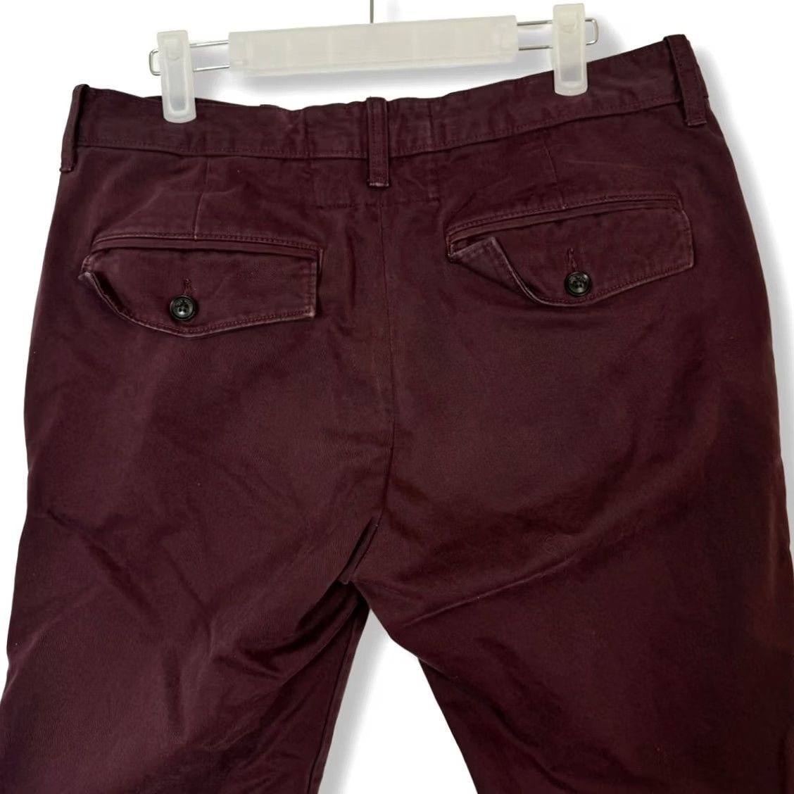 Jack Wills Jack Wills Jeans Men’s 30R Red Skinny 100% Cotton Button-Front Coin Pockets Jeans Size US 30 / EU 46 - 4 Thumbnail