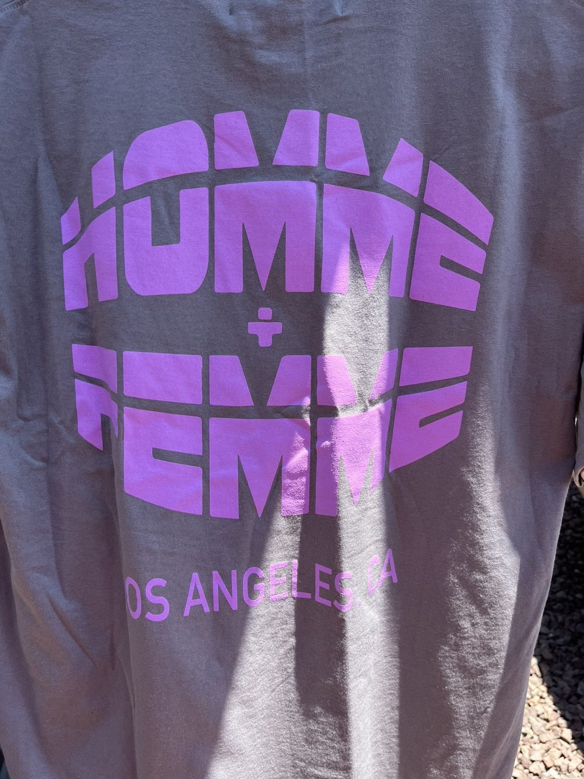 Homme + Femme La HOMME FEMME “Respect” tee Size US L / EU 52-54 / 3 - 1 Thumbnail