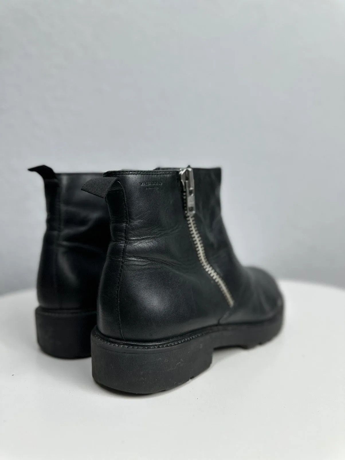 Vagabond Leather Boots Vintsge Hight A.S 98 Rick Owens Style Size US 8.5 / EU 41-42 - 7 Thumbnail