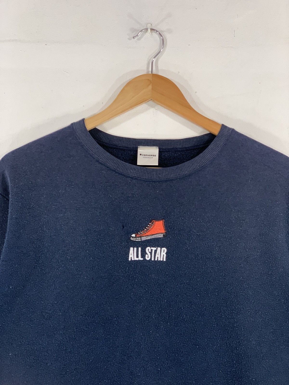 Converse × Vintage Converse All Star Sweatshirt Size US M / EU 48-50 / 2 - 3 Thumbnail