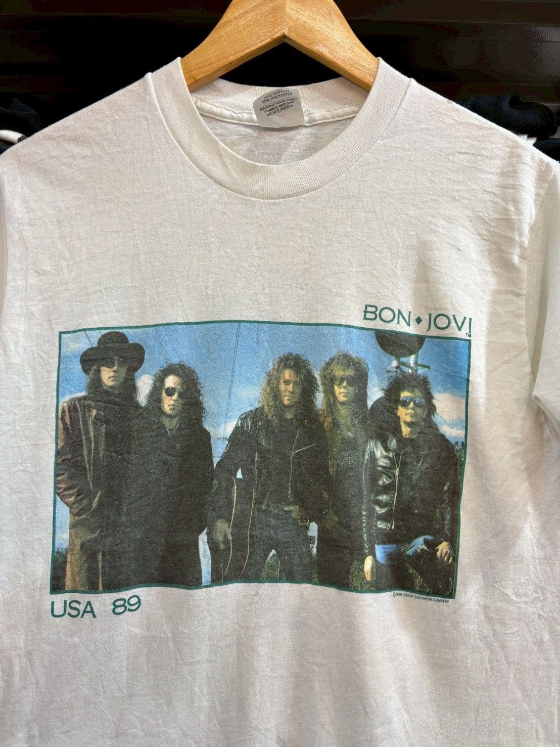 Band Tees Bon Jovi 1989’s Size US L / EU 52-54 / 3 - 2 Thumbnail