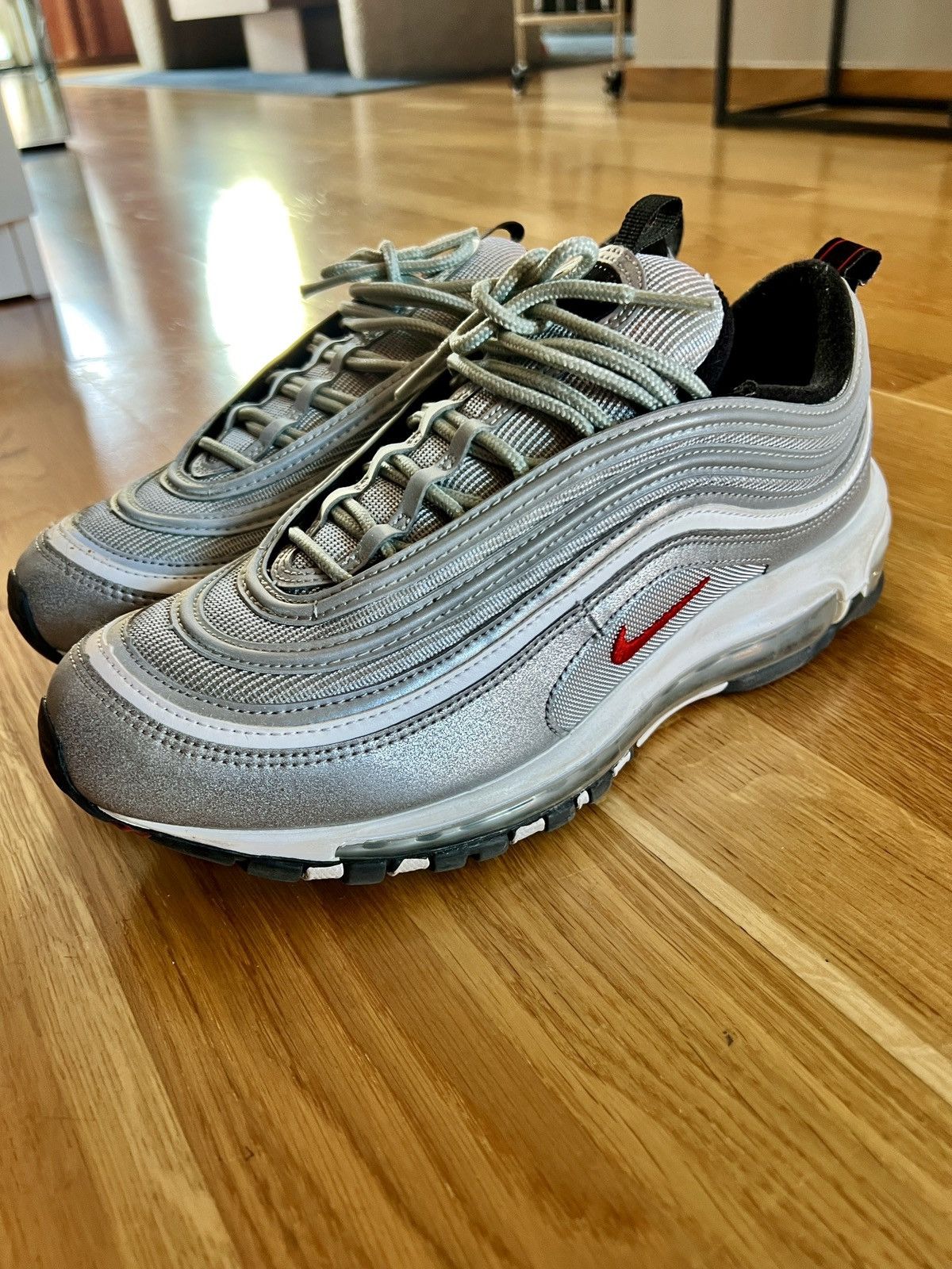 Nike air max 97 silver bullet grailed hotsell