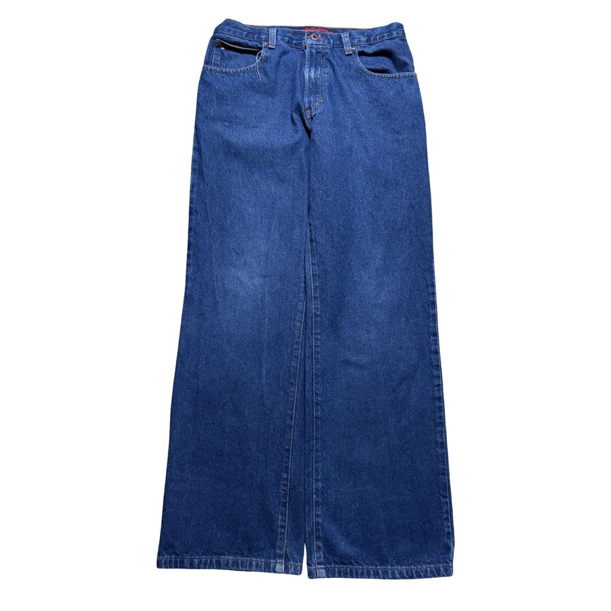 Tommy Hilfiger Vintage 90s Tommy Hilfiger Jeans Loose Fit Dark Wash 30X29 Size US 30 / EU 46 - 3 Thumbnail