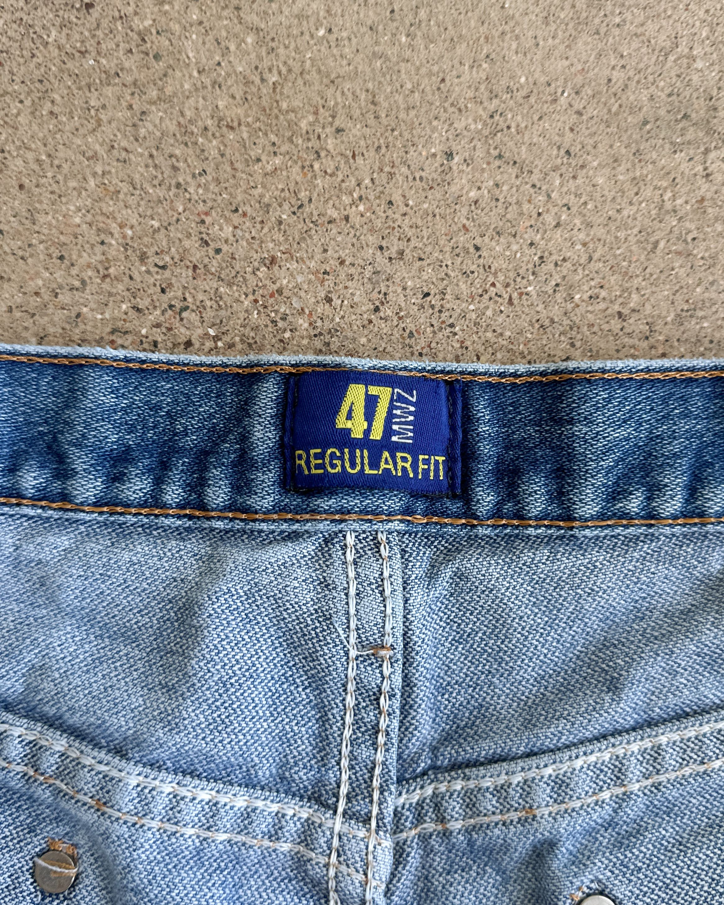 Wrangler Vintage 2000s Wrangler 47MWZ Jeans Straight Leg 35 Western Size US 35 - 5 Thumbnail