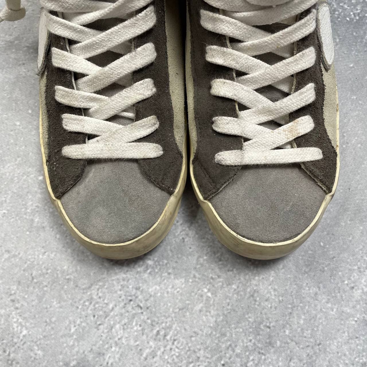 Philippe Model Philippe Model Hi Top Suede Sneakers Women’s Beige/ Gray 38 Size US 8 / IT 38 - 17 Thumbnail