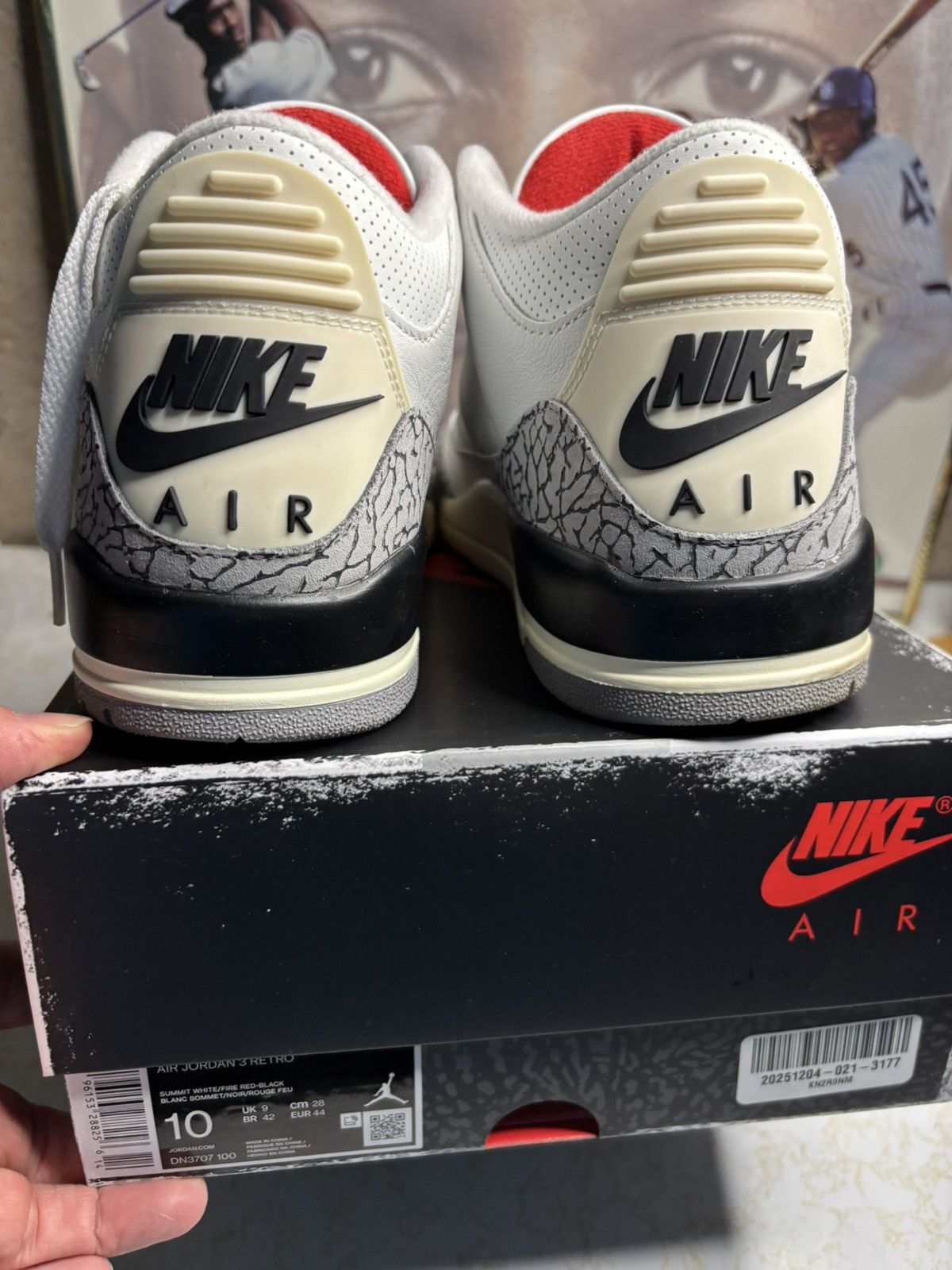 Jordan Brand Jordan Retro 3 ‘white cement reimagined’ Size US 10 / EU 43 - 7 Thumbnail