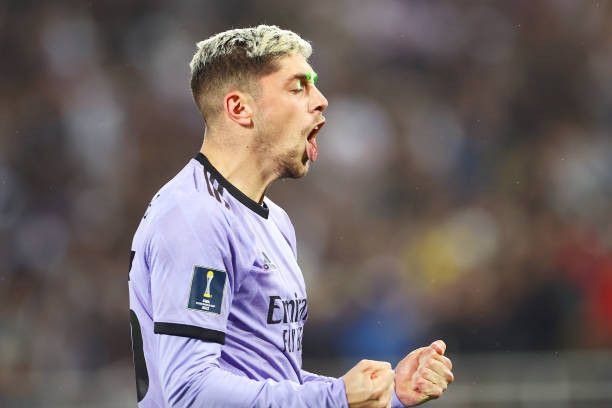 Adidas Real madrid away 2022/2023 federico valverde jersey football Size US L / EU 52-54 / 3 - 13 Thumbnail