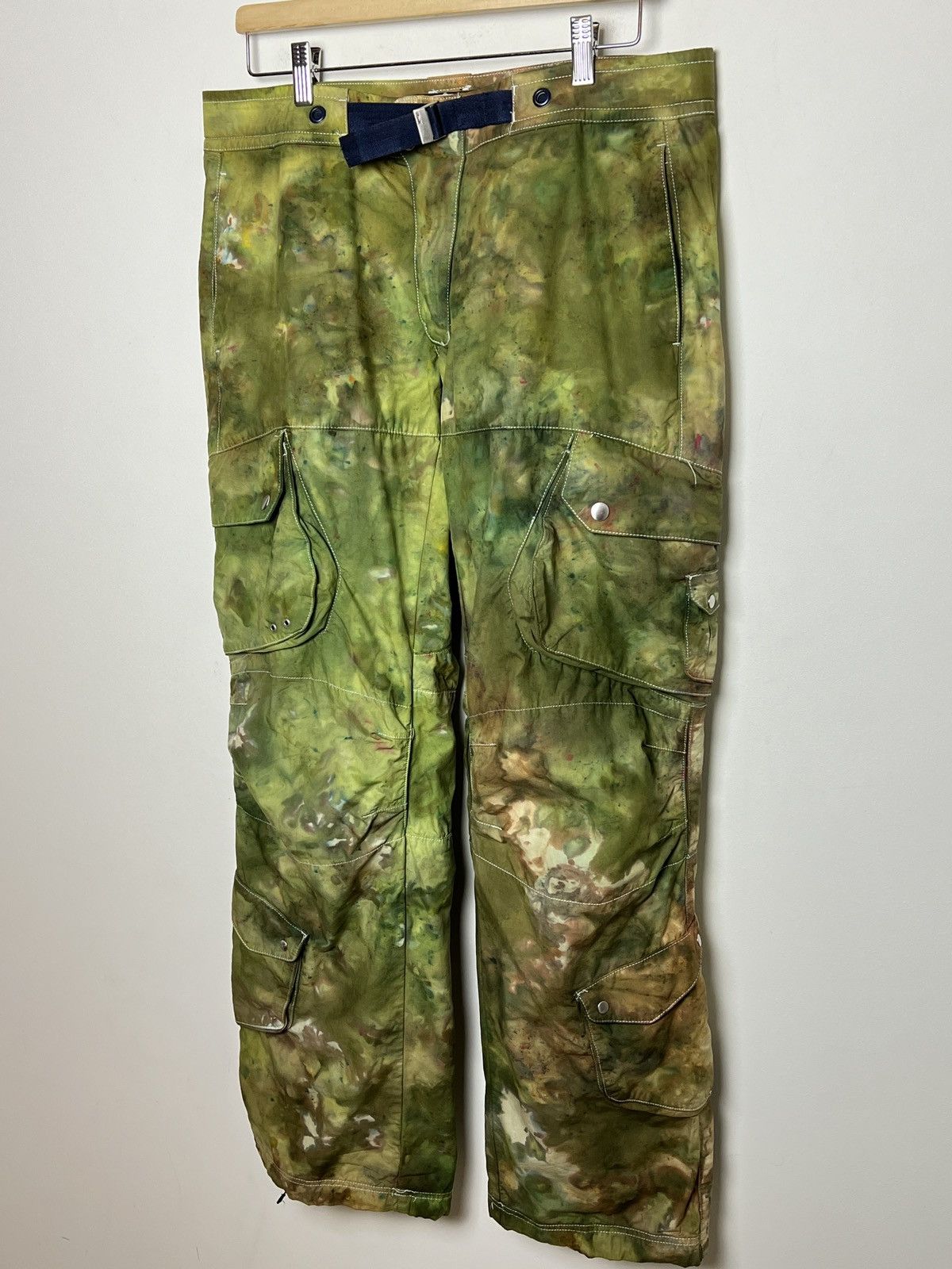 Polo Ralph Lauren ralph lauren tie dye cargo camo multipocket army pants Size US 33 - 7 Thumbnail