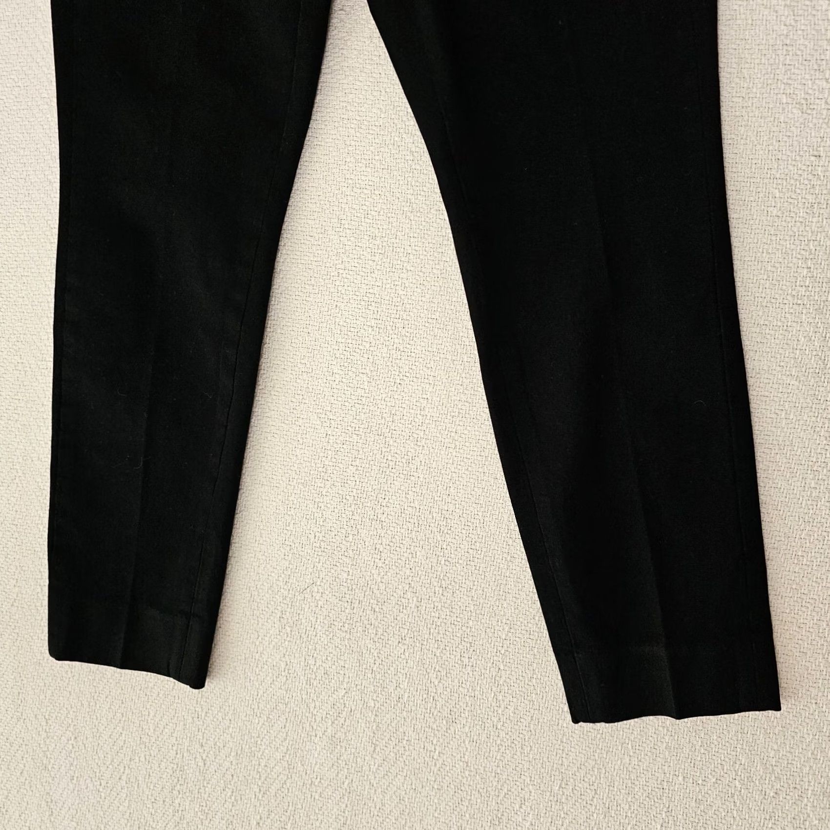 Banana Republic Banana Republic Sloan Cropped Ankle Pants Black 0P Petite Women Size 25" / US 0 / IT 36 - 2 Thumbnail