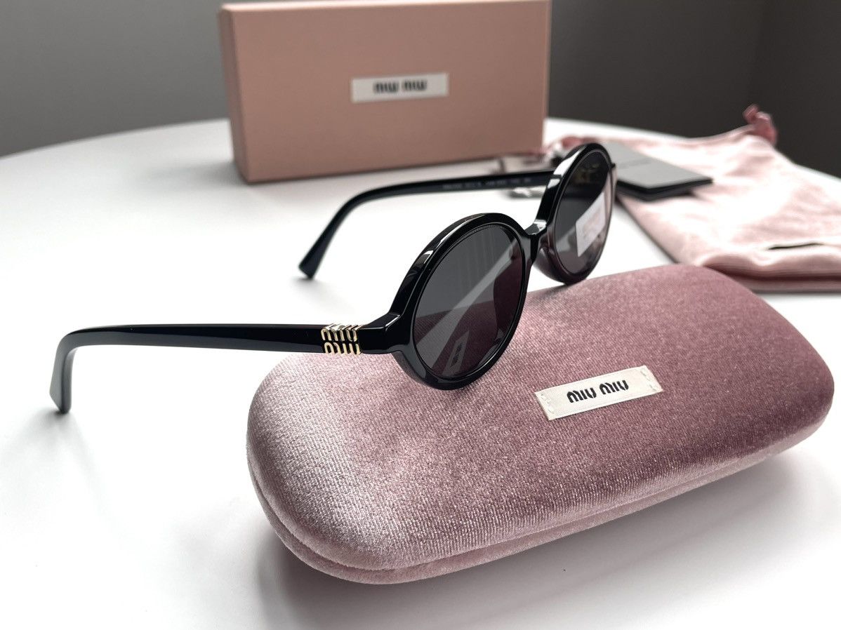 Miu Miu NEW Miu Miu sunglasses SMU 04ZS 1AB5S0 Size ONE SIZE - 12 Thumbnail