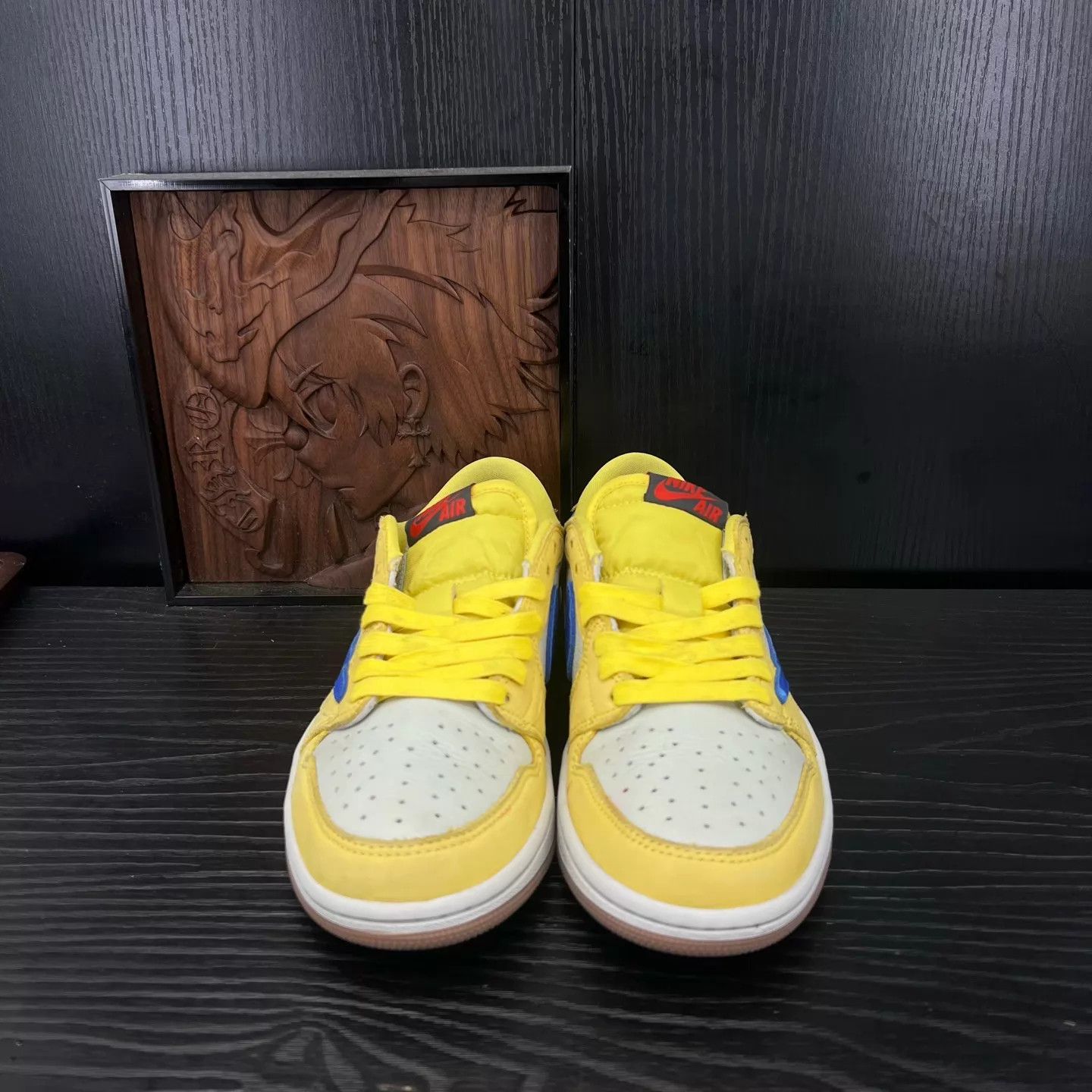 Nike Jordan 1 Low TS Yellow Barb 38 LNIB Size US 7.5 / IT 37.5 - 2 Thumbnail