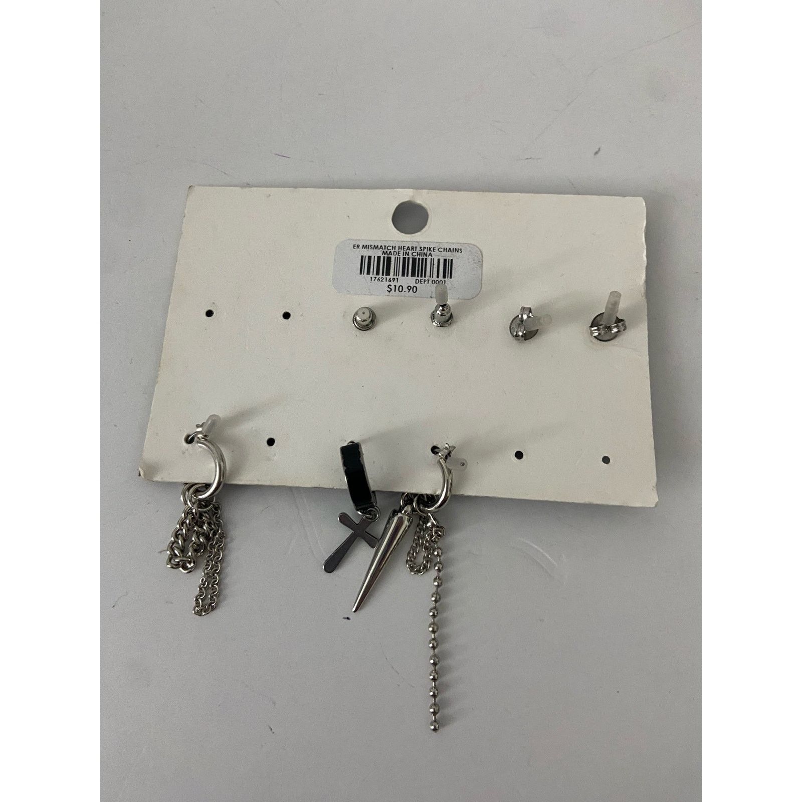 Other Ear cuff and single earring set Silver tone Size ONE SIZE - 3 Thumbnail