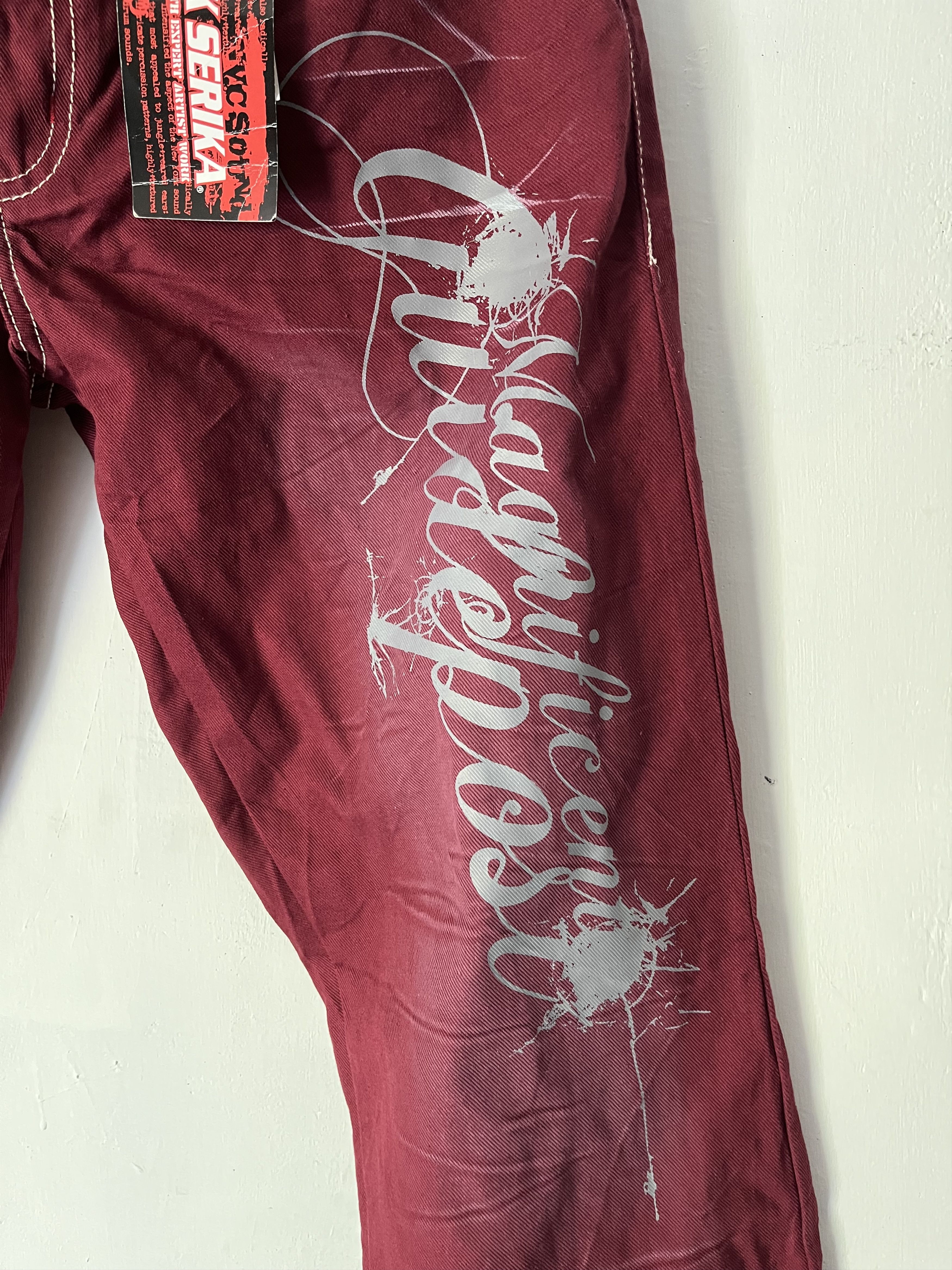 Isamu Katayama Backlash Jack serika vampire blood vkei style jeans Size US 33 - 4 Thumbnail