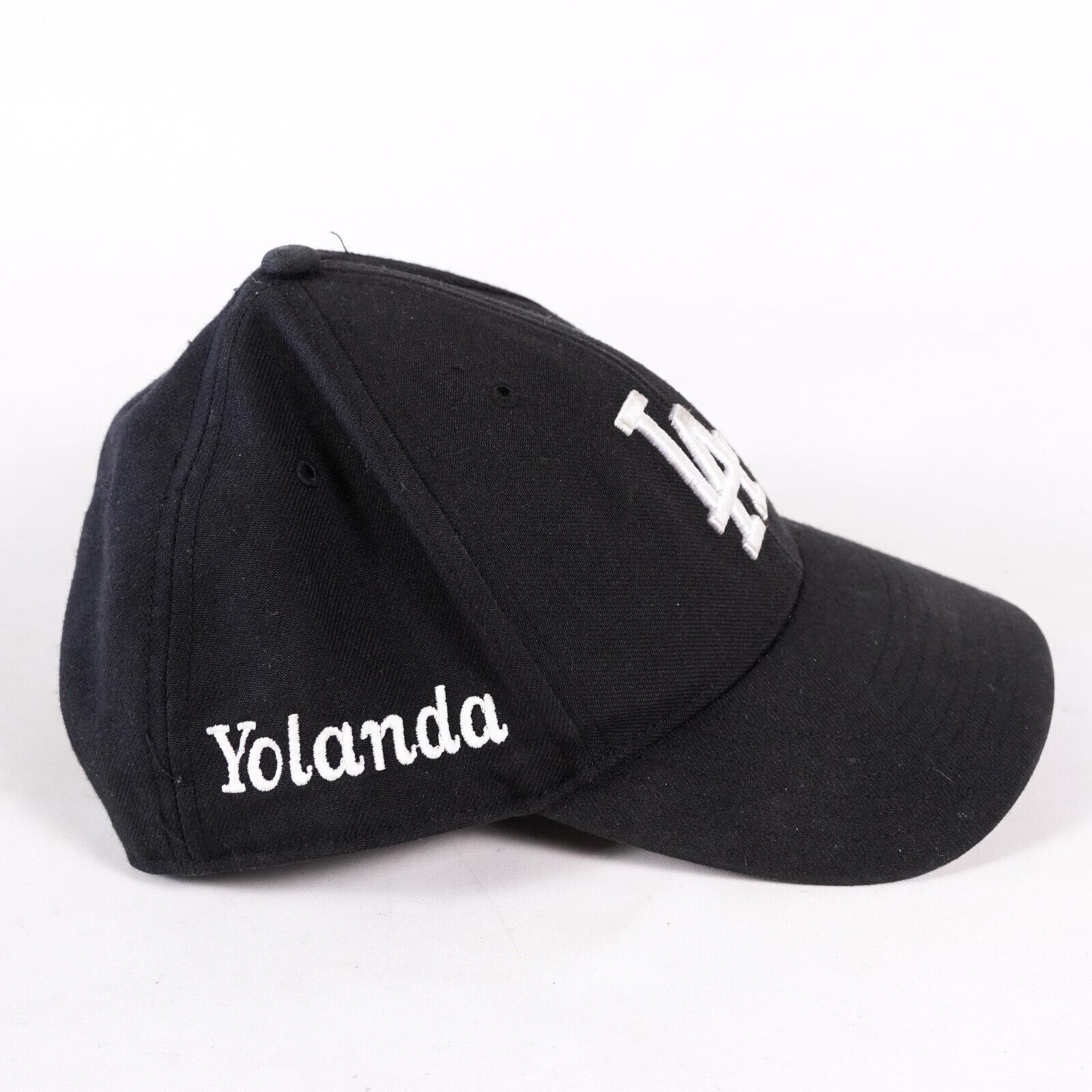 MLB '47 MLB Team LA Dodgers Yolanda Baseball Hat Cap Visor Black Size ONE SIZE - 2 Thumbnail