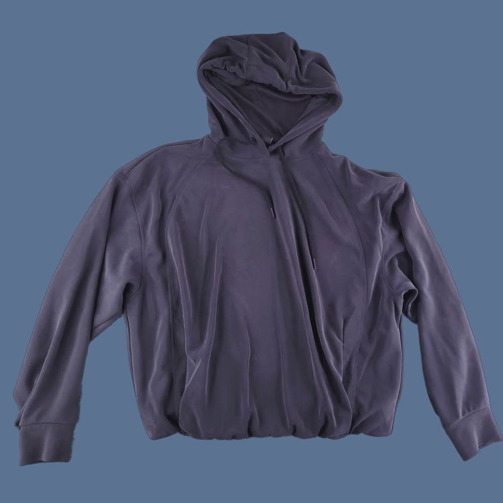 Athleta Athleta Hoodie Womens M Black Solid Casual Pullover Relaxed Long Sleeve Shirt Womens Hoodie Fit: Relaxed Size M / US 6-8 / IT 42-44 - 1 Thumbnail