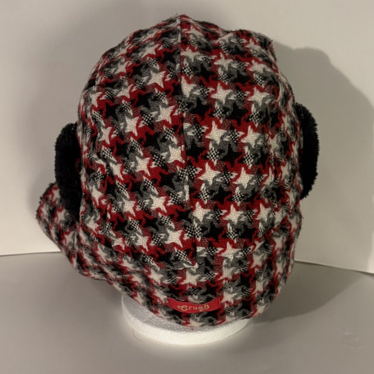 Vintage Vintage Y2K Alt Star Pattern Plaid Ushanka Trapper Flap Hat Size ONE SIZE - 5 Thumbnail