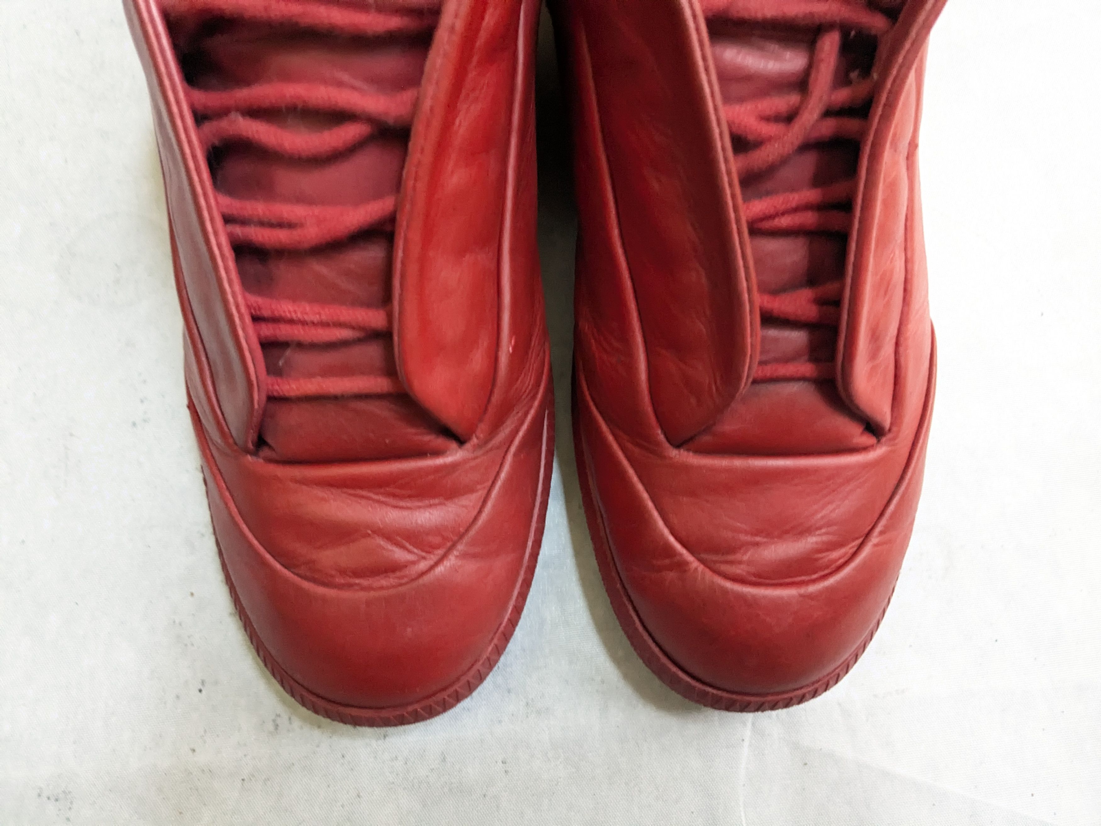 Maison Margiela Maison Margiela futures red 8 41 low tops leather Size US 8 / EU 41 - 4 Thumbnail