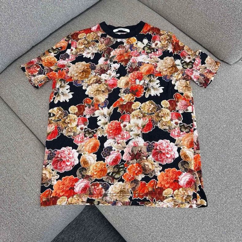 Other Givenchy Floral Printed Short Sleeve T-shirt Size US XS / EU 42 / 0 - 1 Thumbnail