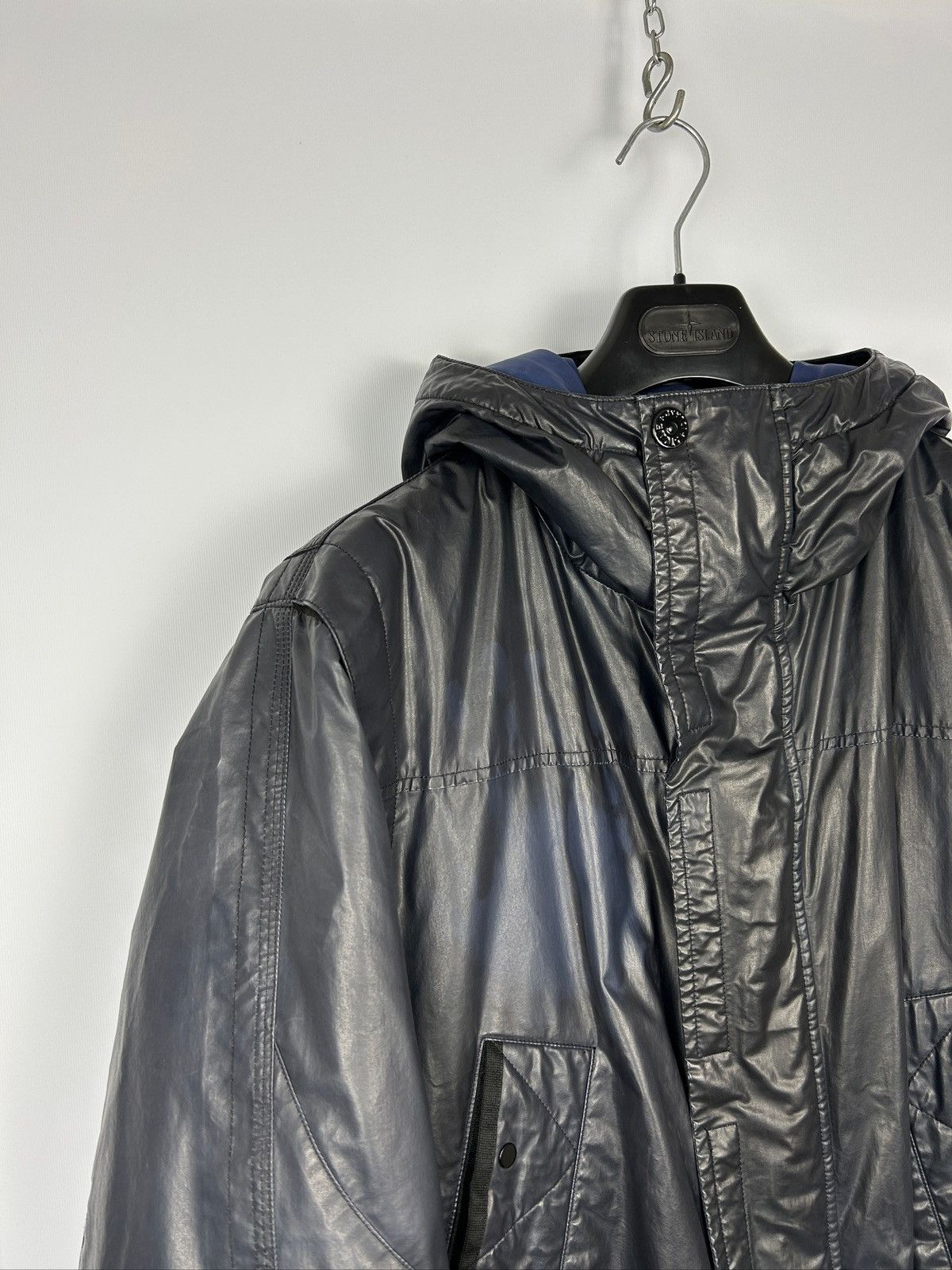 Stone Island Stone Island special process Ice Jacket Size US XL / EU 56 / 4 - 4 Thumbnail