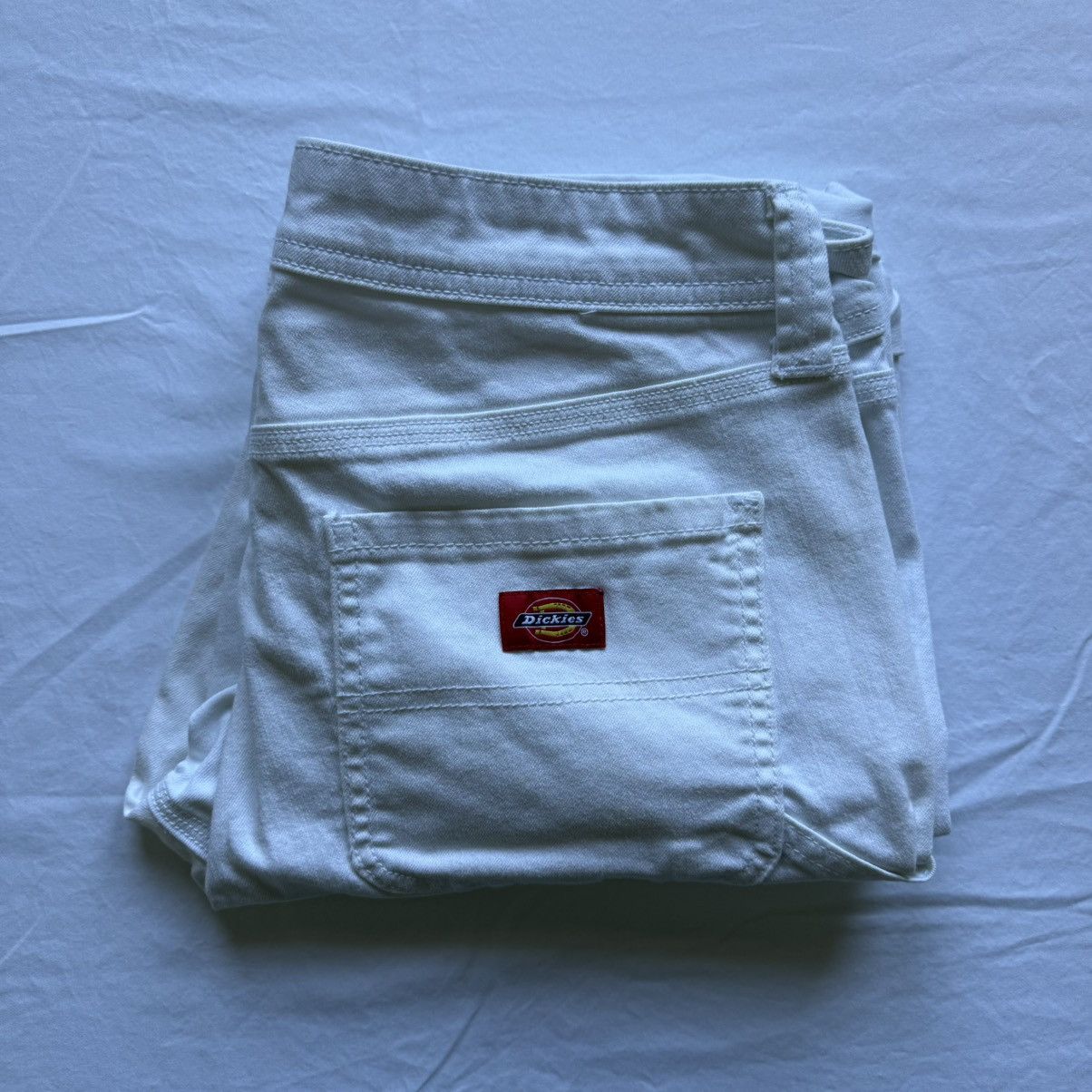 Dickies Dickies Women’s Carpenter Shorts 11/30 White Cuffed Size 34" / US 12 / IT 48 - 8 Thumbnail