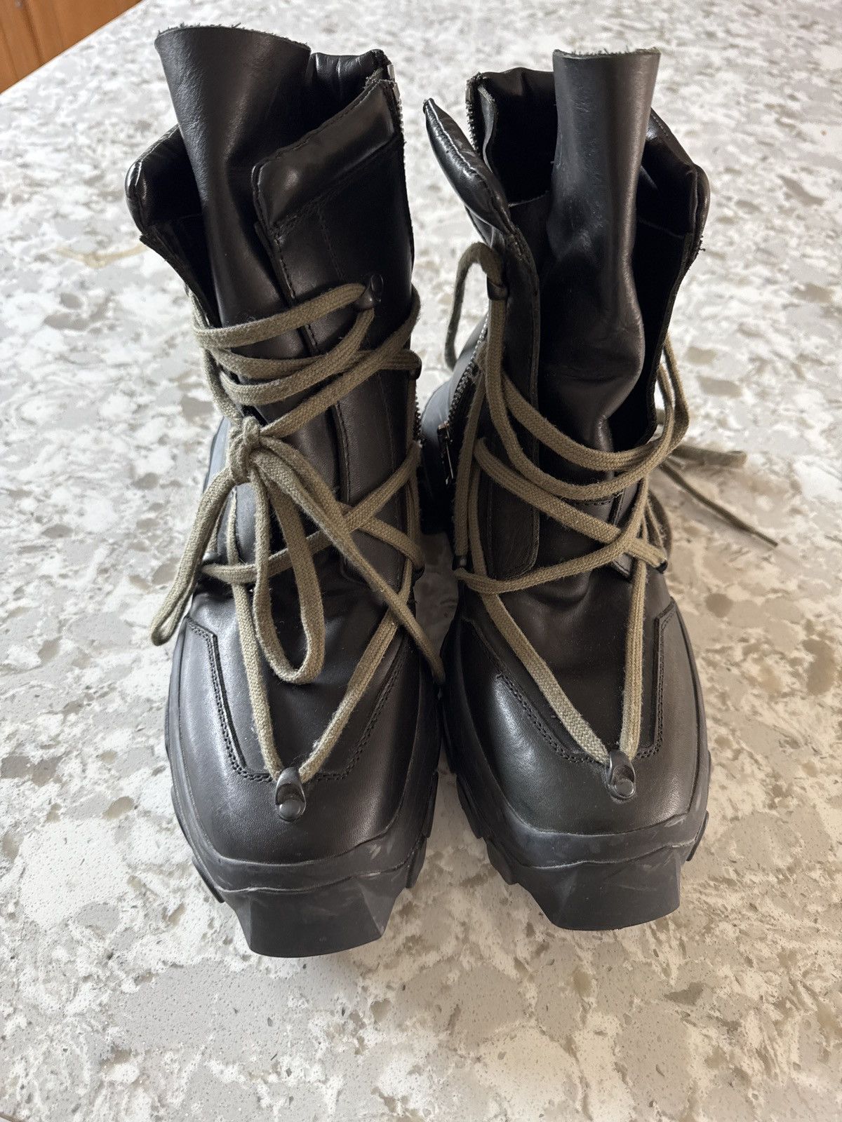 Rick Owens Rick Owen’s Tractor Boots Size US 10 / EU 43 - 5 Thumbnail