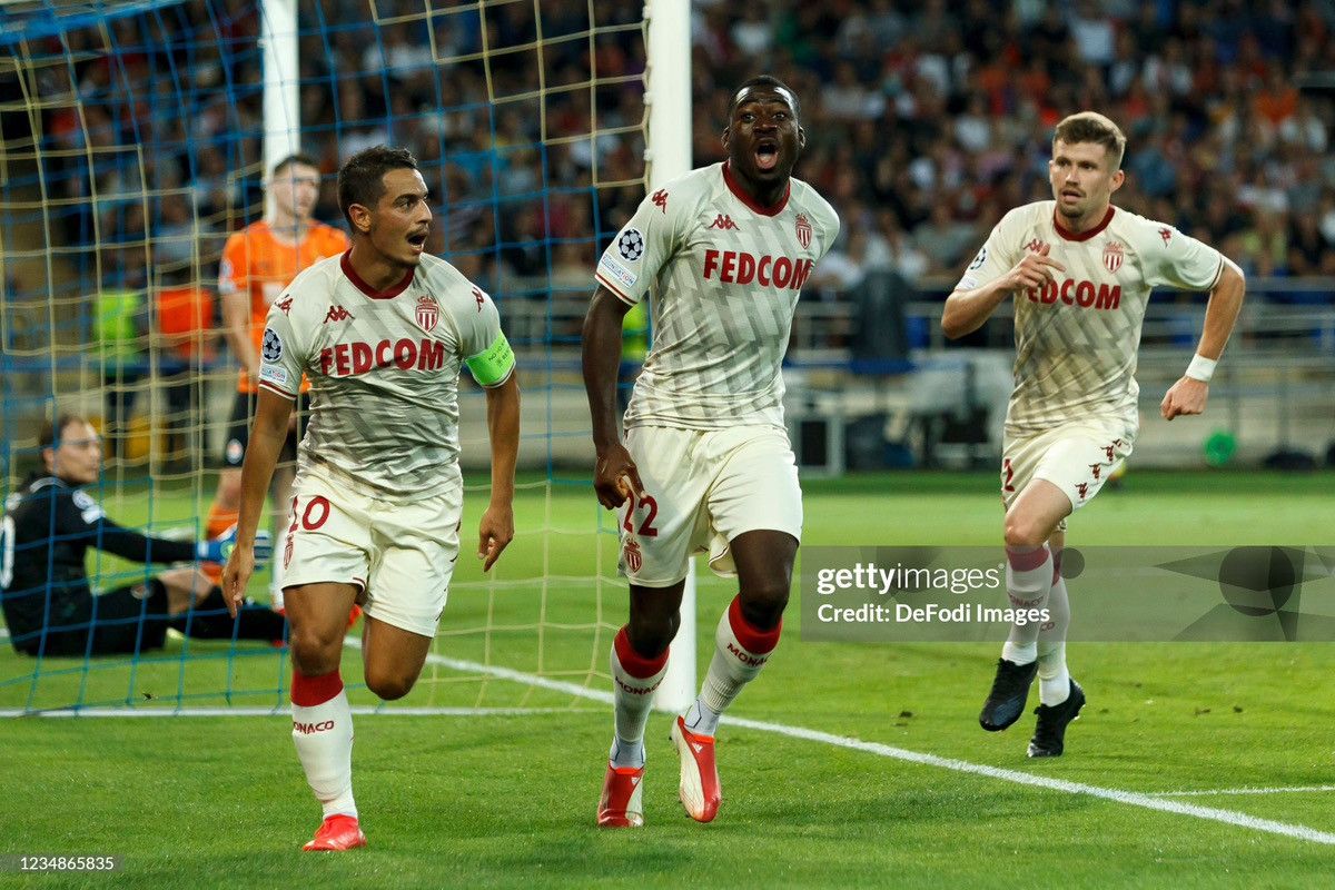 Kappa 2021 2022 GAME ISSUE AS Monaco Kappa Third Kit Soccer Jersey Size US M / EU 48-50 / 2 - 2 Thumbnail