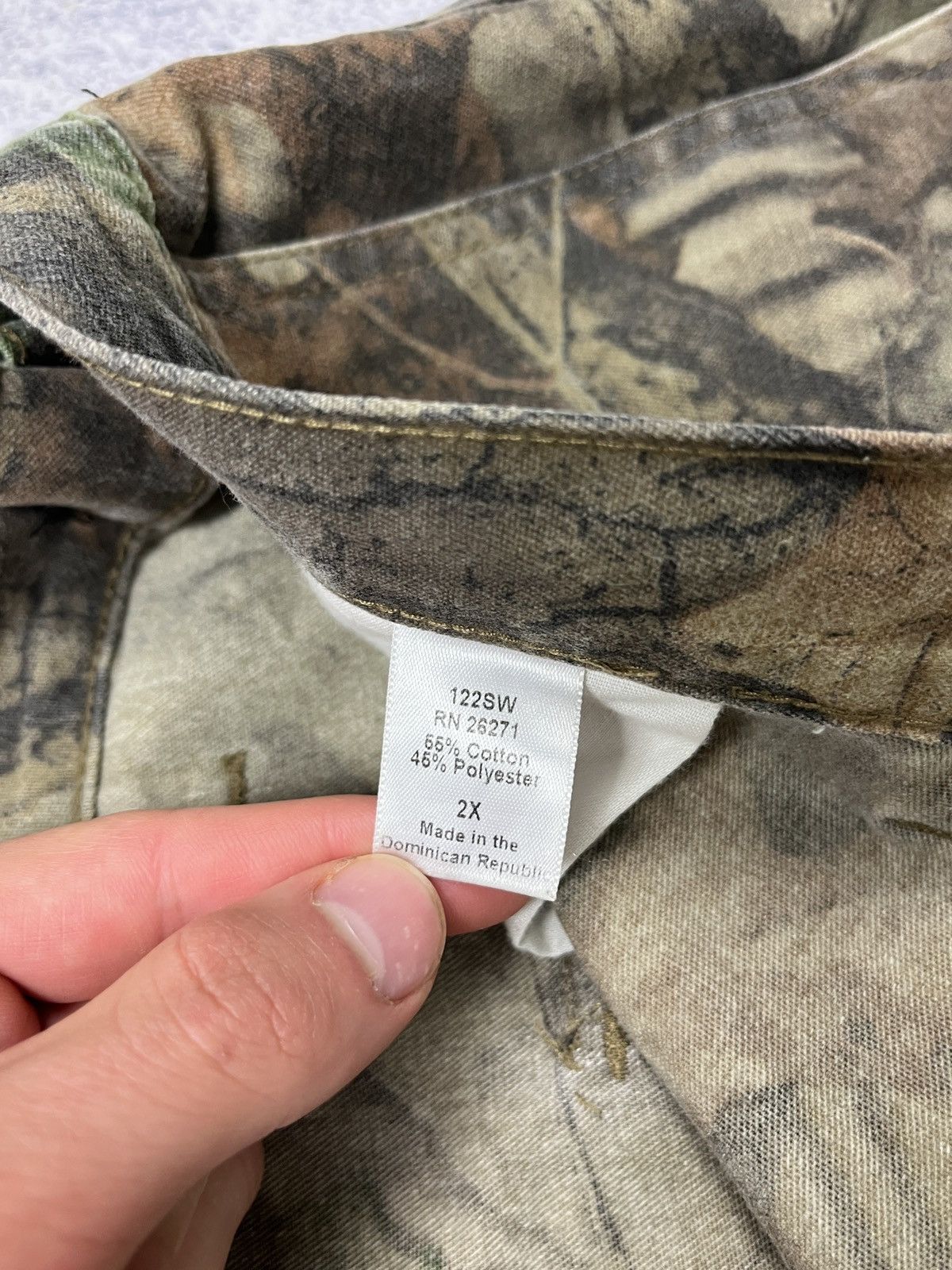 Realtree Vintage 90's Real Tree Cargo Baggy Pants Mossy Oak Hype Rare Size US 44 / EU 60 - 9 Thumbnail