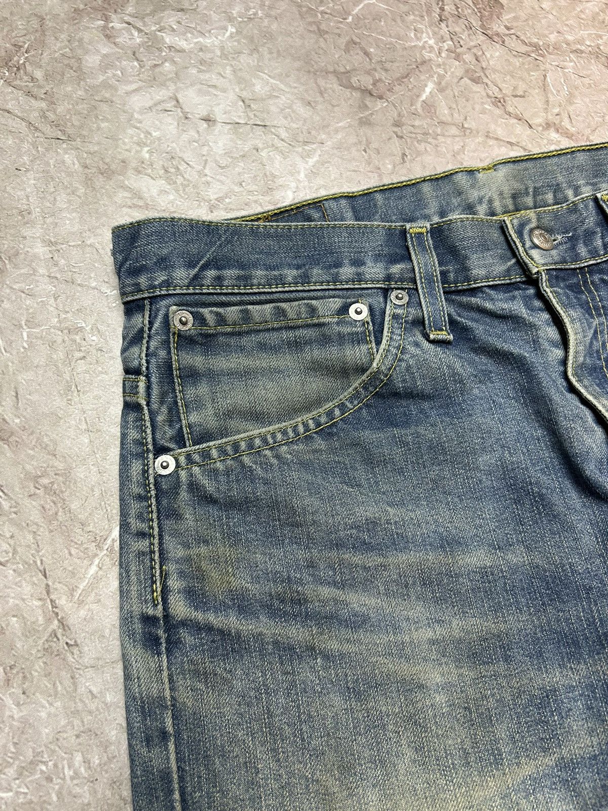 Levi's × Vintage Size 34x32 Vintage 80s Levi's 501 Faded Jeans Denim Size US 34 / EU 50 - 5 Thumbnail