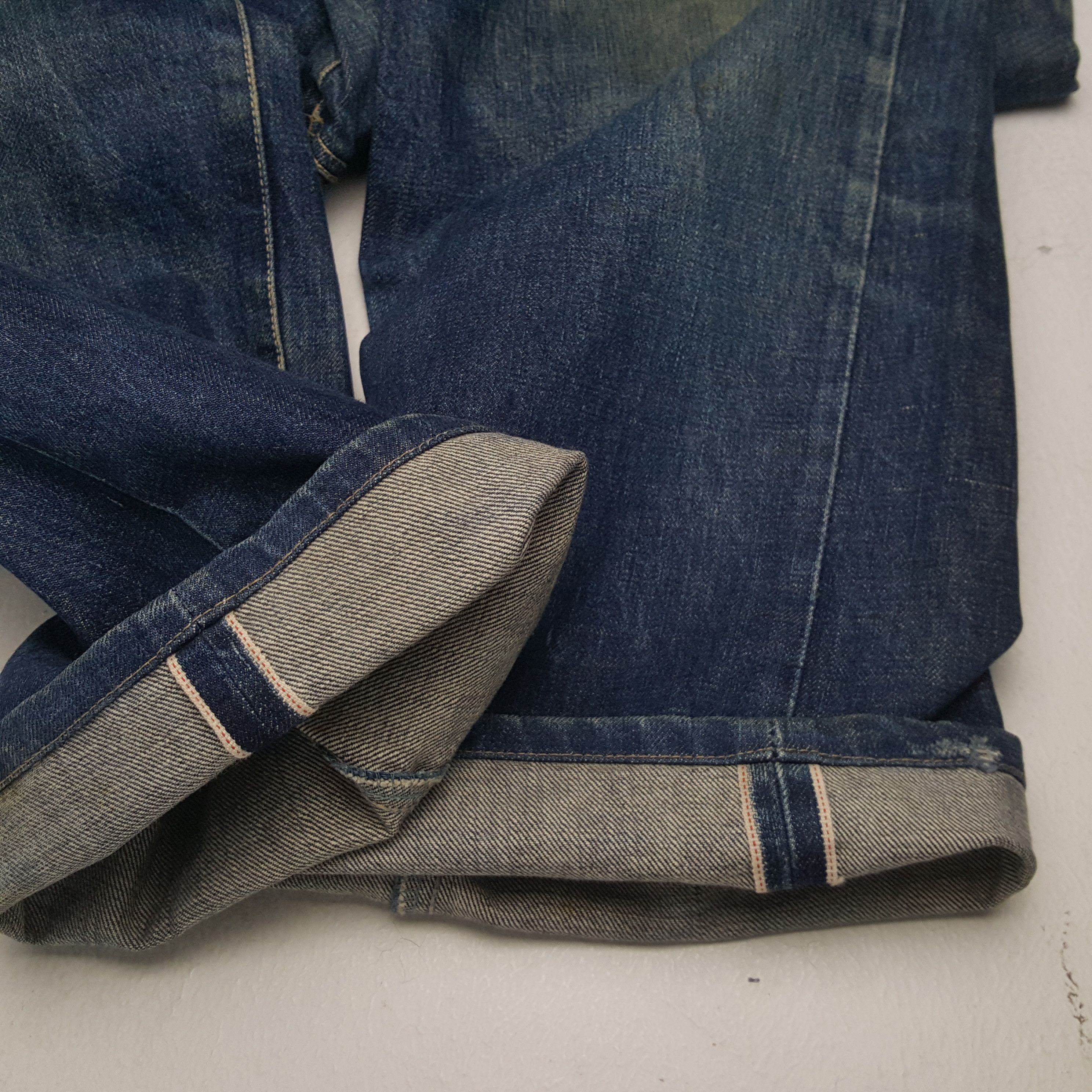 Japanese Brand × Vintage EVISU Japanese Brand Fashion Style Custom Daicock Jeans Size US 33 - 13 Thumbnail