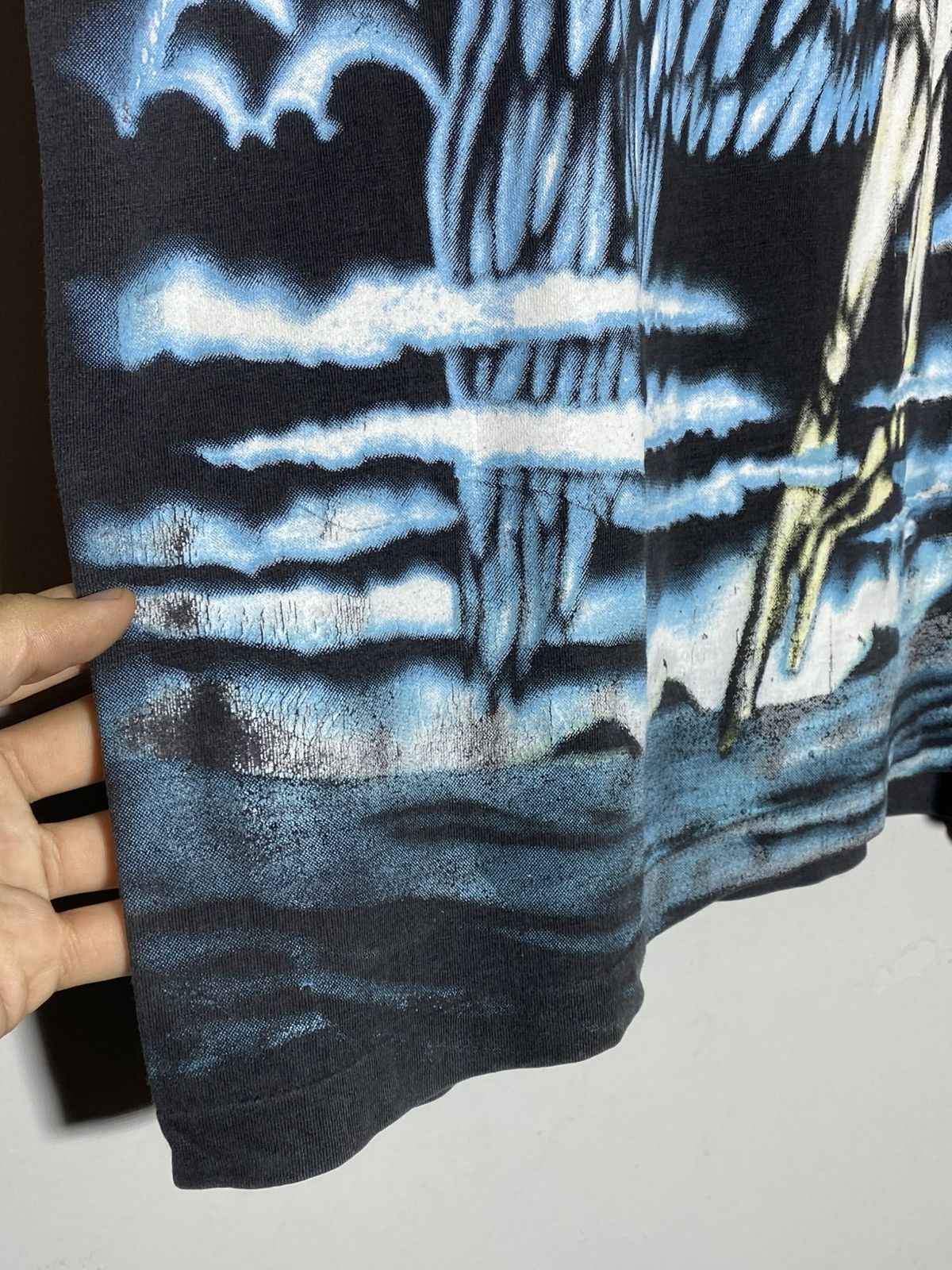 Led Zeppelin Led Zeppelin AOP All Over Print Icarus Vintage 90s T-shirt Size US M / EU 48-50 / 2 - 7 Thumbnail