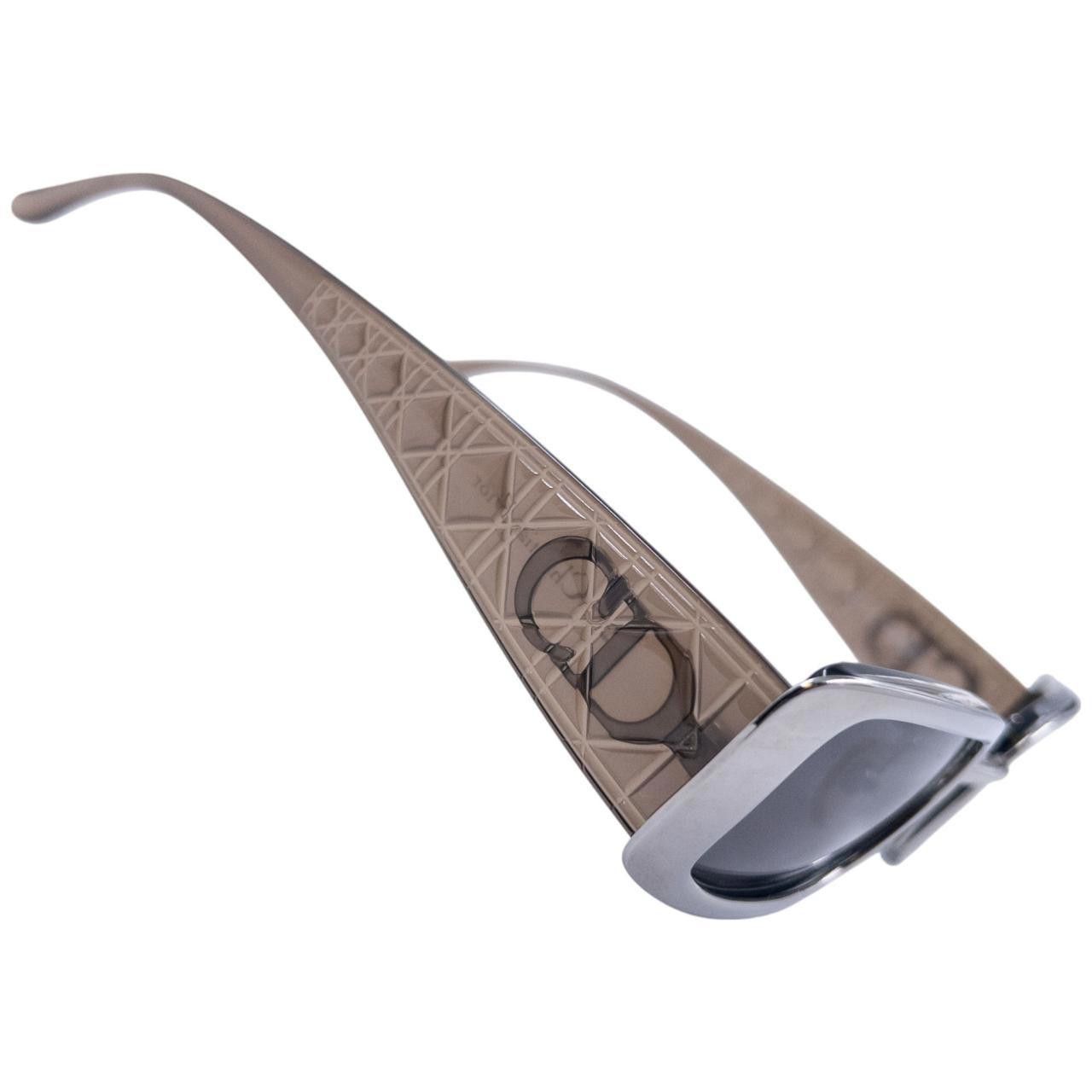 Christian Dior Monsieur Vintage Dior Embossed Sunglasses Size ONE SIZE - 3 Thumbnail