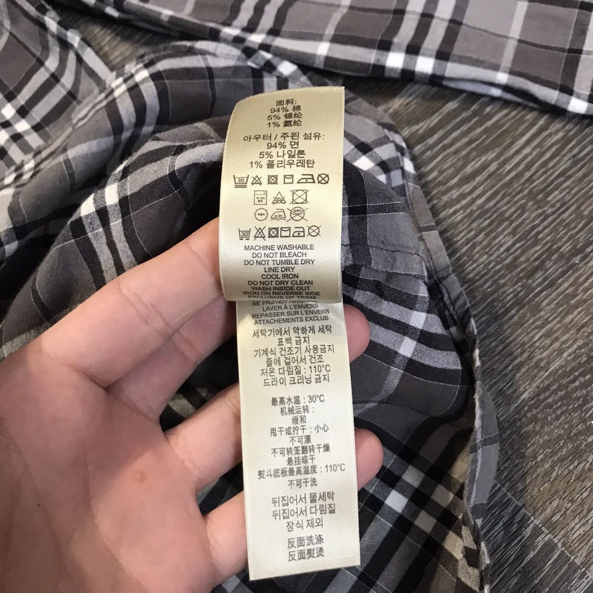 Burberry × Vintage Burberry Brit Shirt Nova Check Longsleeve Shirt Vintage Size US S / EU 44-46 / 1 - 10 Thumbnail