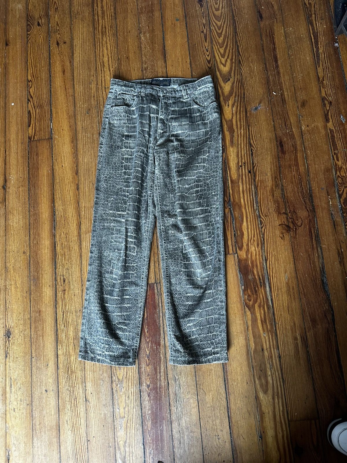 Roberto Cavalli Roberto Cavalli crocodile print jeans Size US 30 / EU 46 - 1 Thumbnail