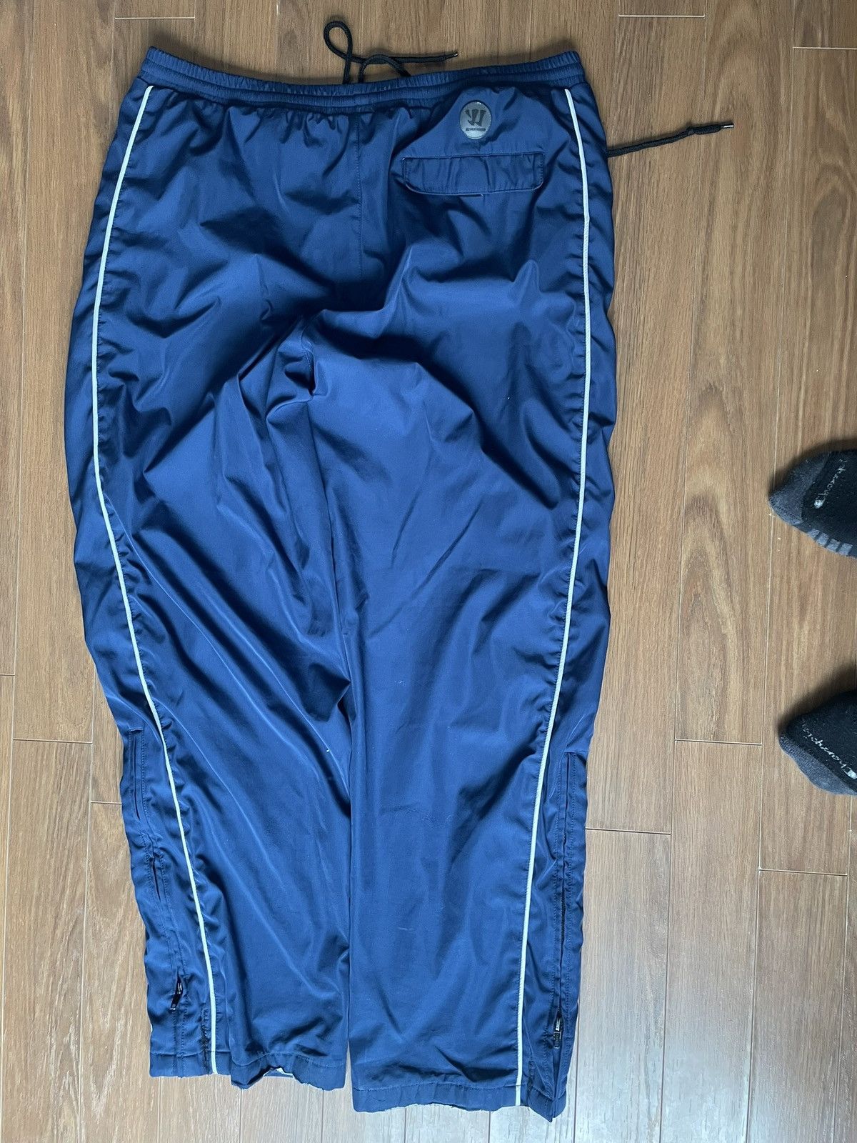 Vintage × Warrior Vintage Warrior Blue Trackpants Size US 34 / EU 50 - 2 Thumbnail