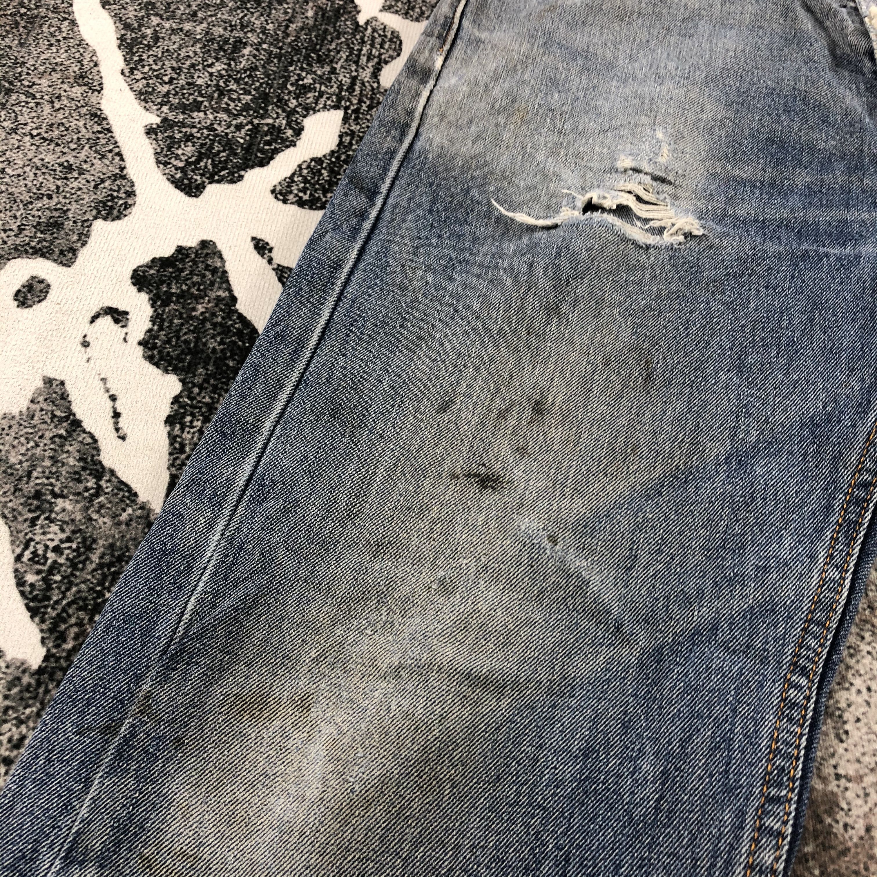 Levi's Vintage Levi's 505 Jeans Distressed Denim KJ1036 Size US 32 / EU 48 - 10 Thumbnail