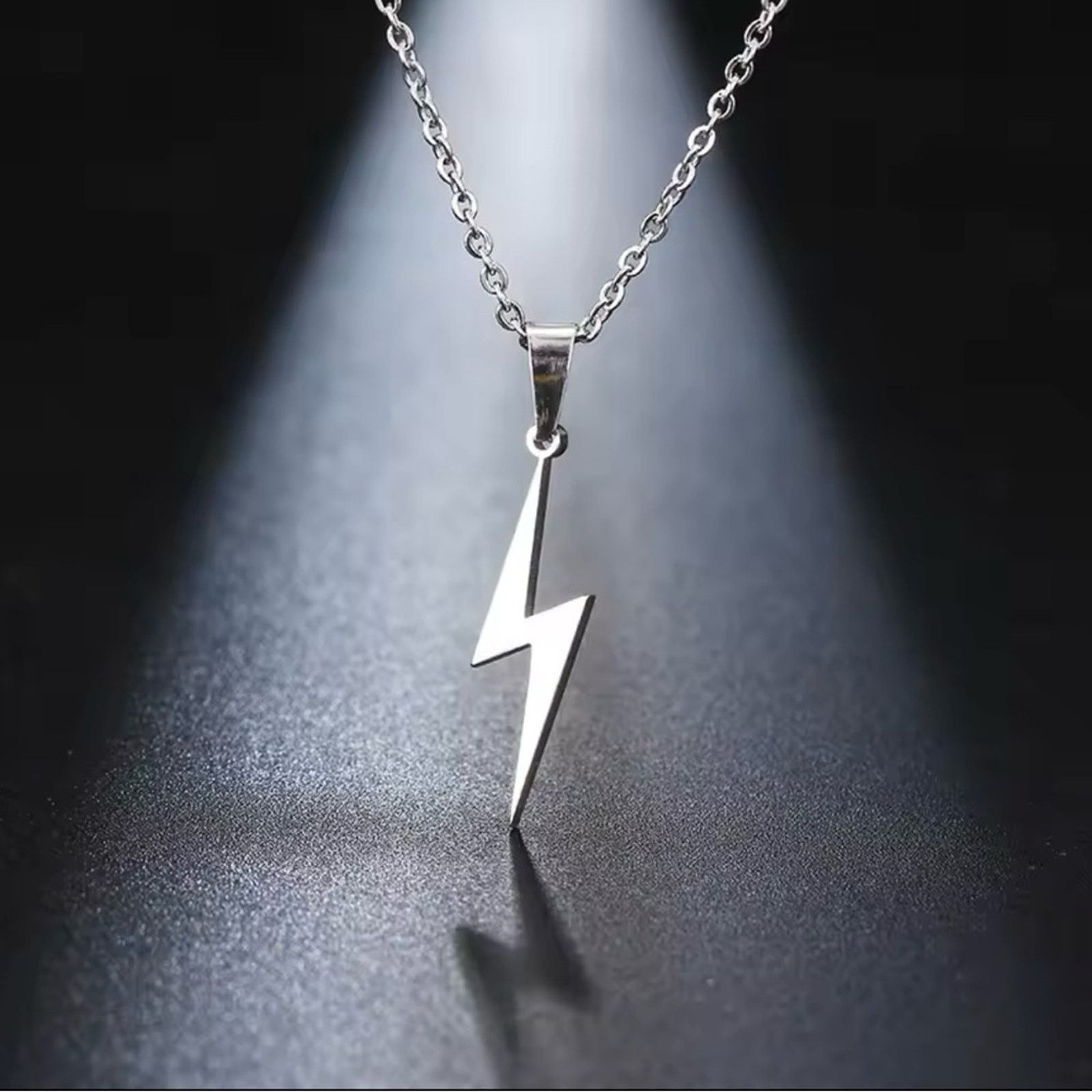 Other Stainless Steel Necklace Lightning Necklaces For Women Size ONE SIZE - 3 Thumbnail