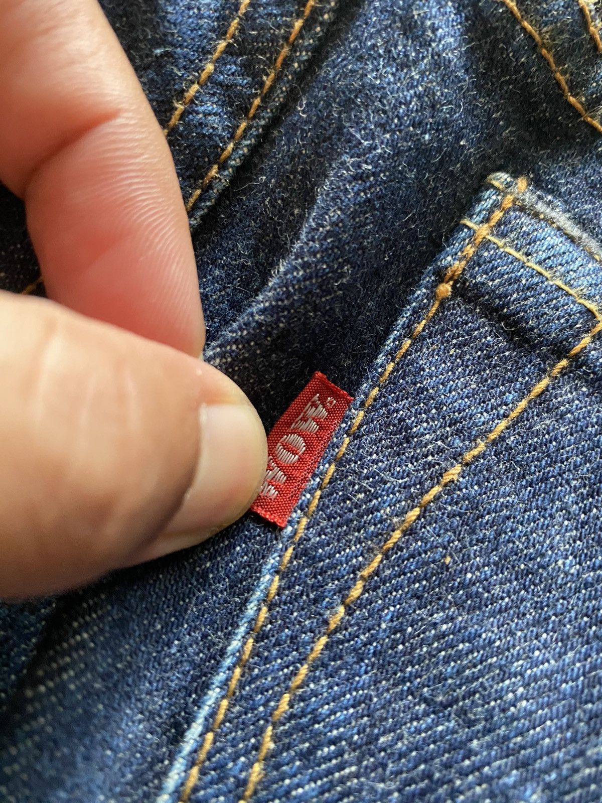 Japanese Brand Japan Made Wow Blue Denim Flare Jeans Size US 31 - 8 Thumbnail