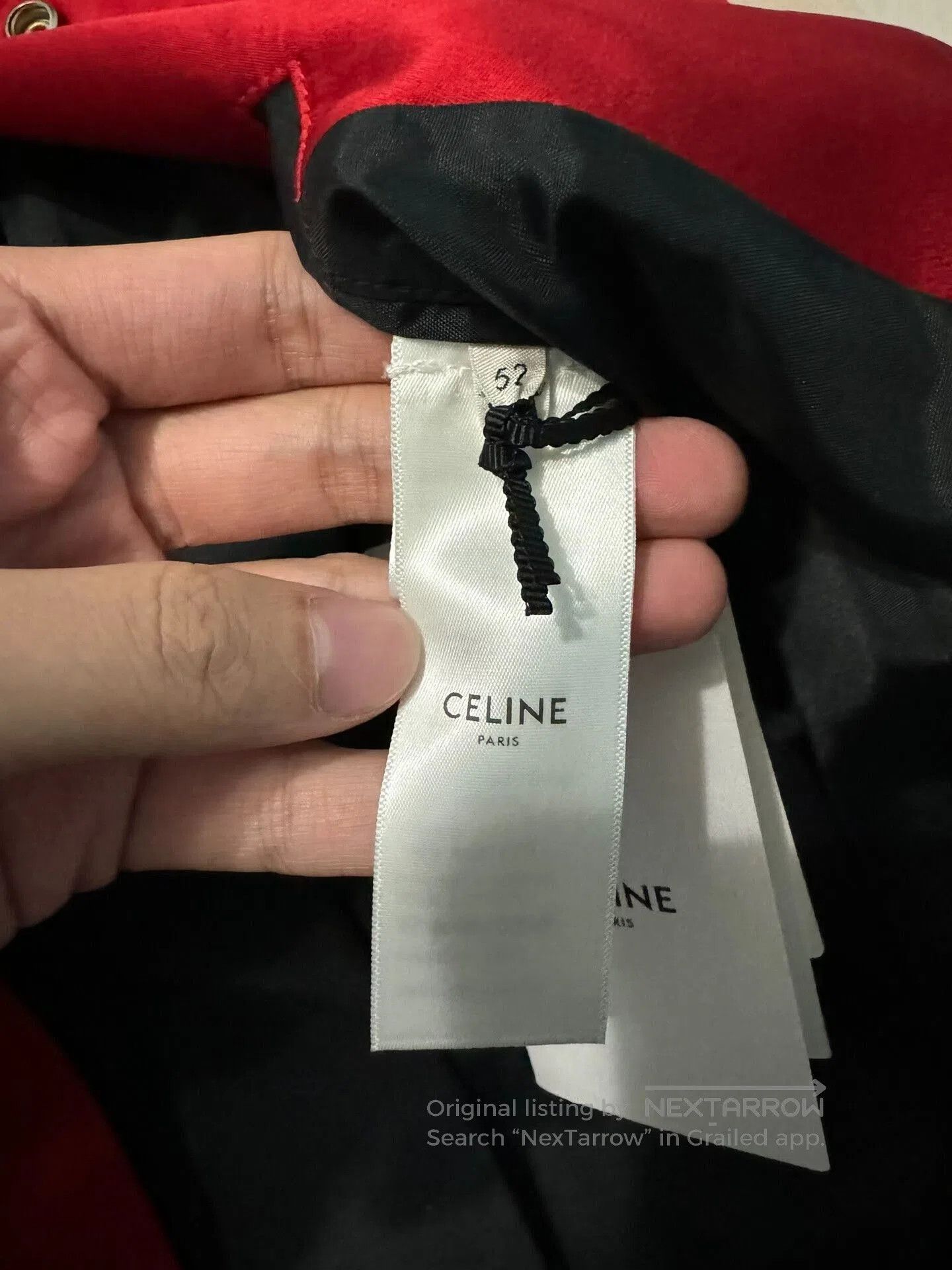 Celine Celine Classic Satin Baseball Jacket. Size US L / EU 52-54 / 3 - 6 Thumbnail