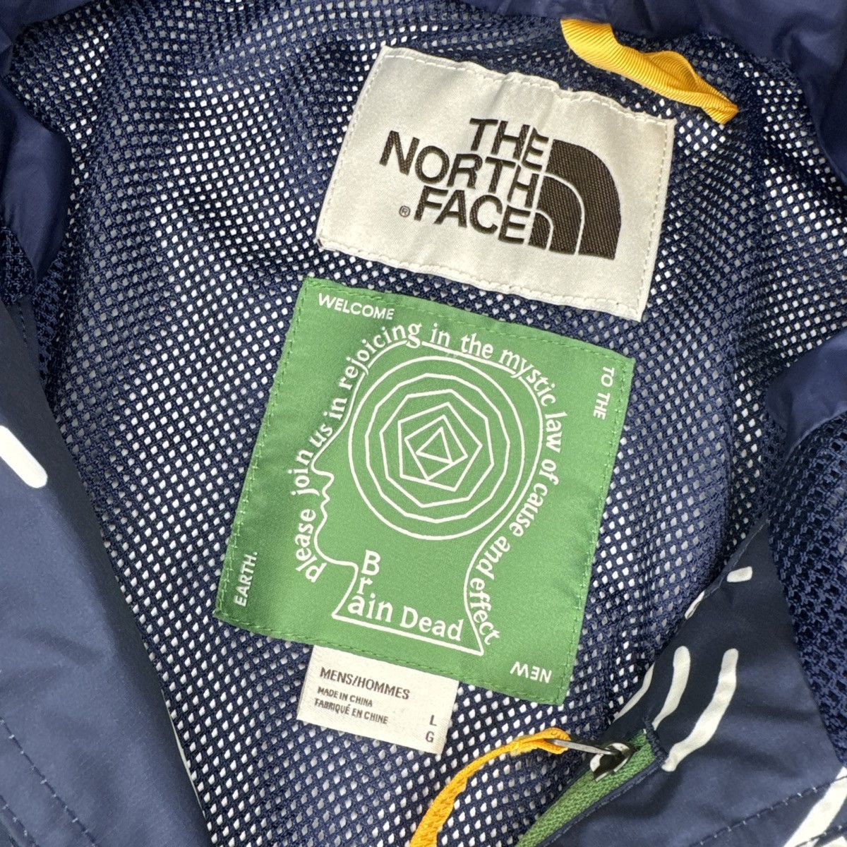 Brain Dead × The North Face The North Face Brain Dead 76 Mountain Parka Navy Sz Large Size US L / EU 52-54 / 3 - 3 Thumbnail